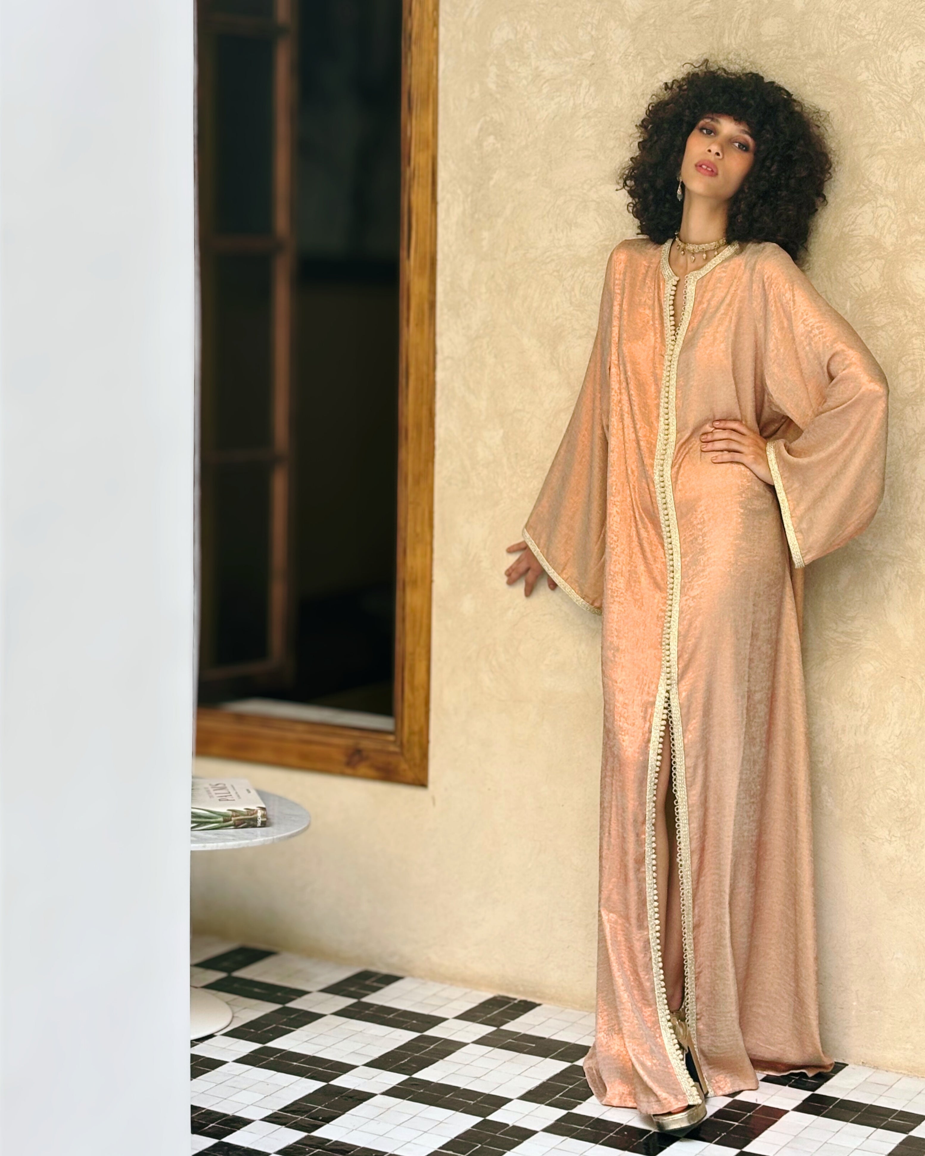 JAMILA CREPE KAFTAN