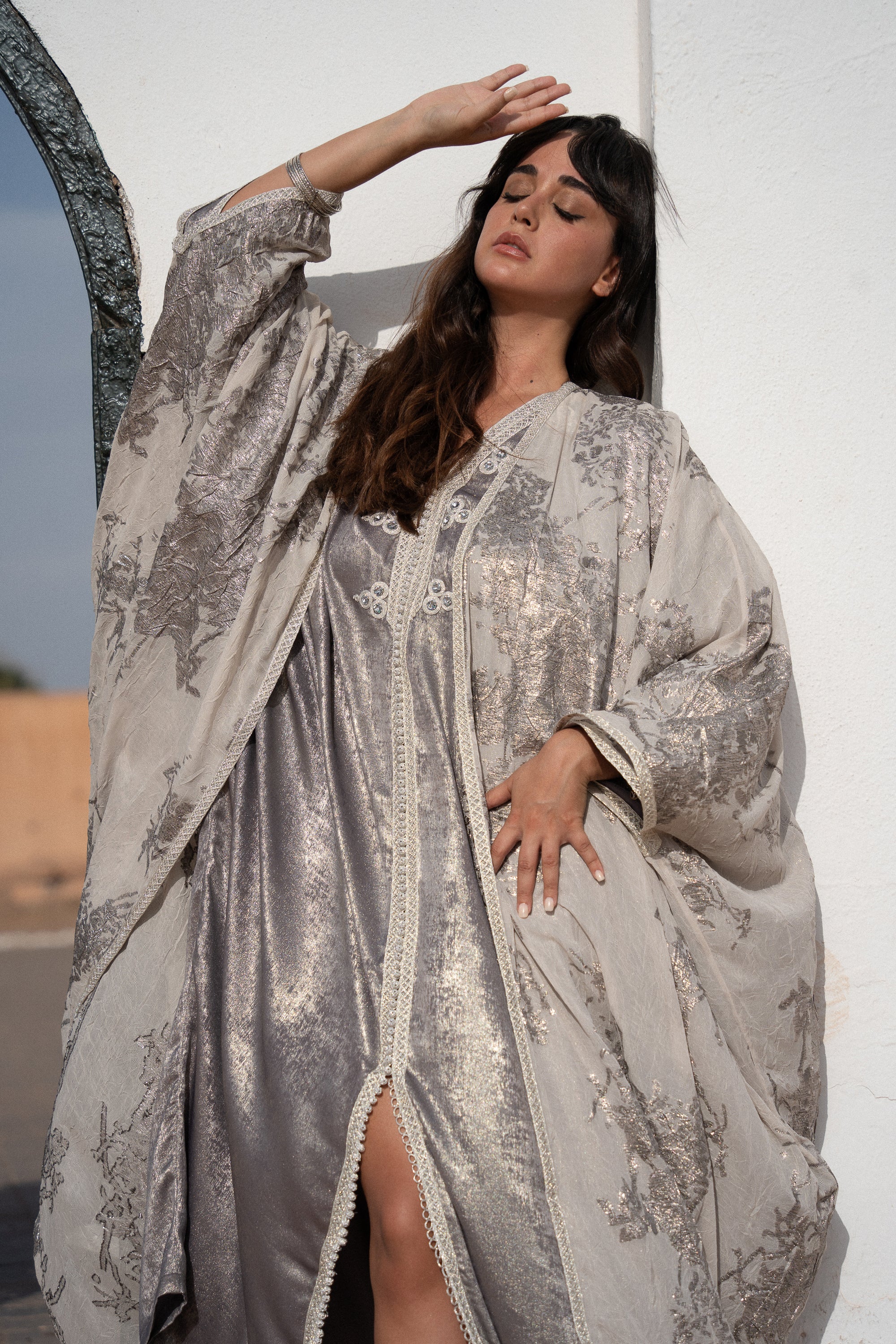 IMAN 2-PIECE KAFTAN