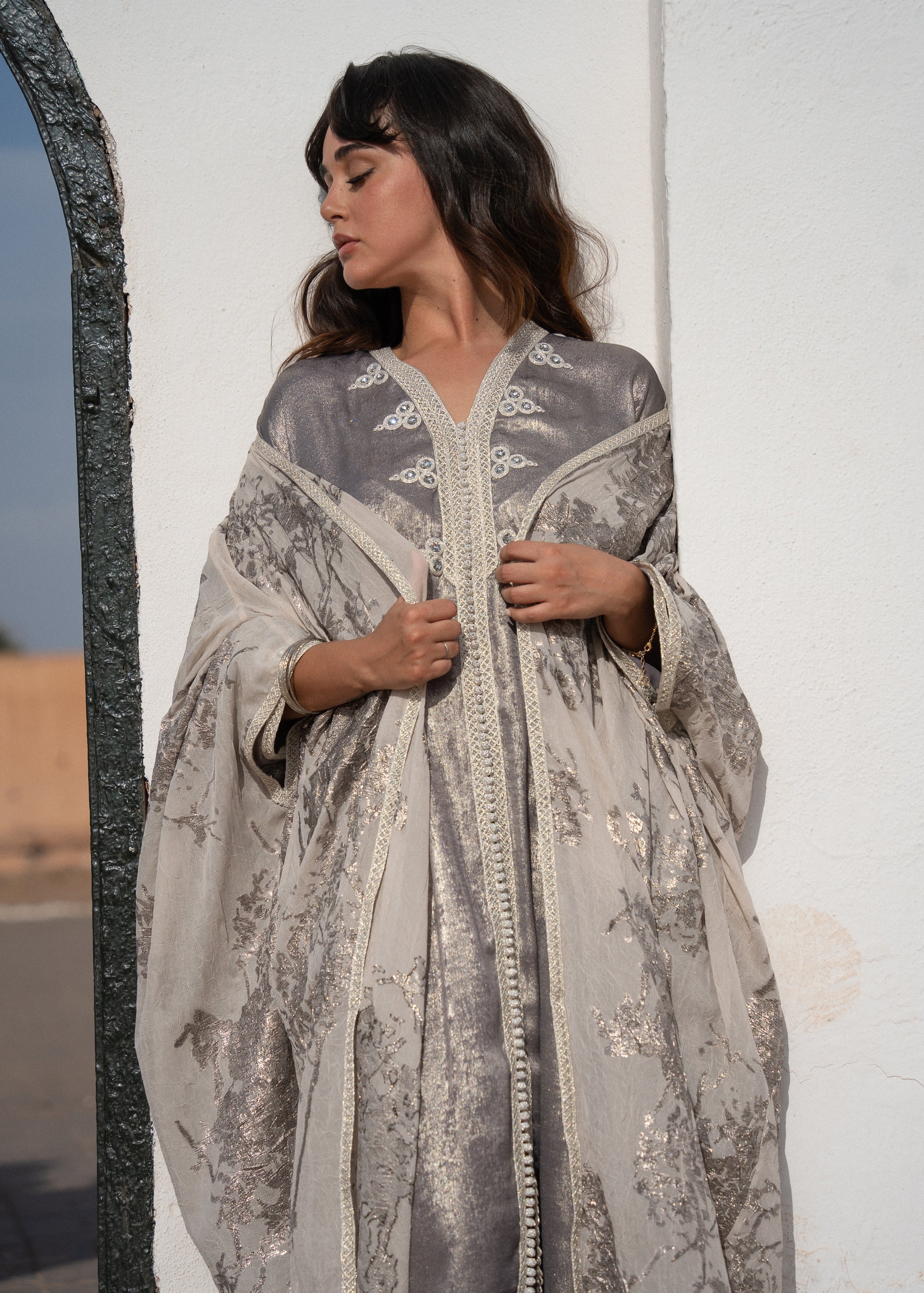 IMAN 2-PIECE KAFTAN