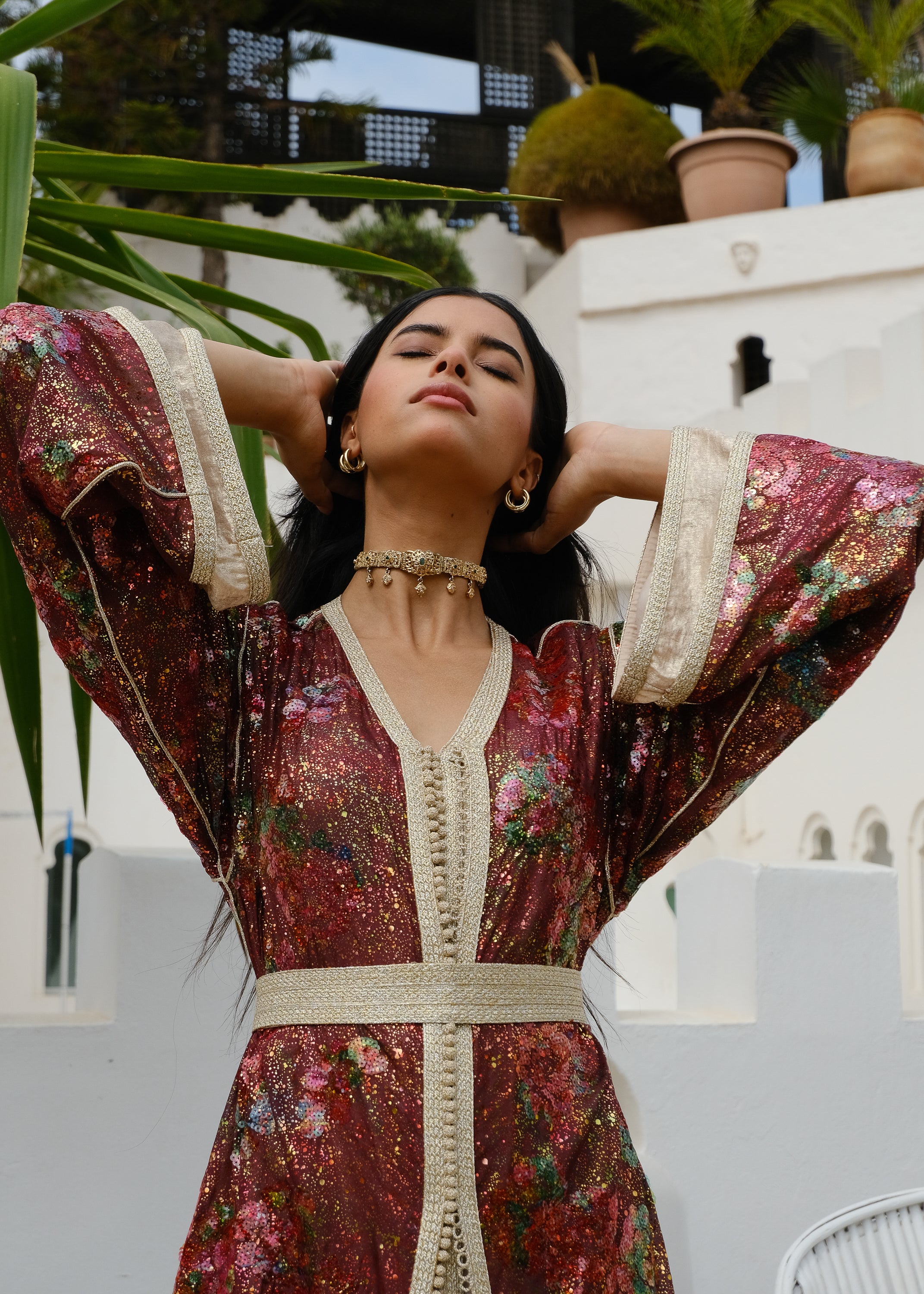 SAMAR 2-PIECE KAFTAN