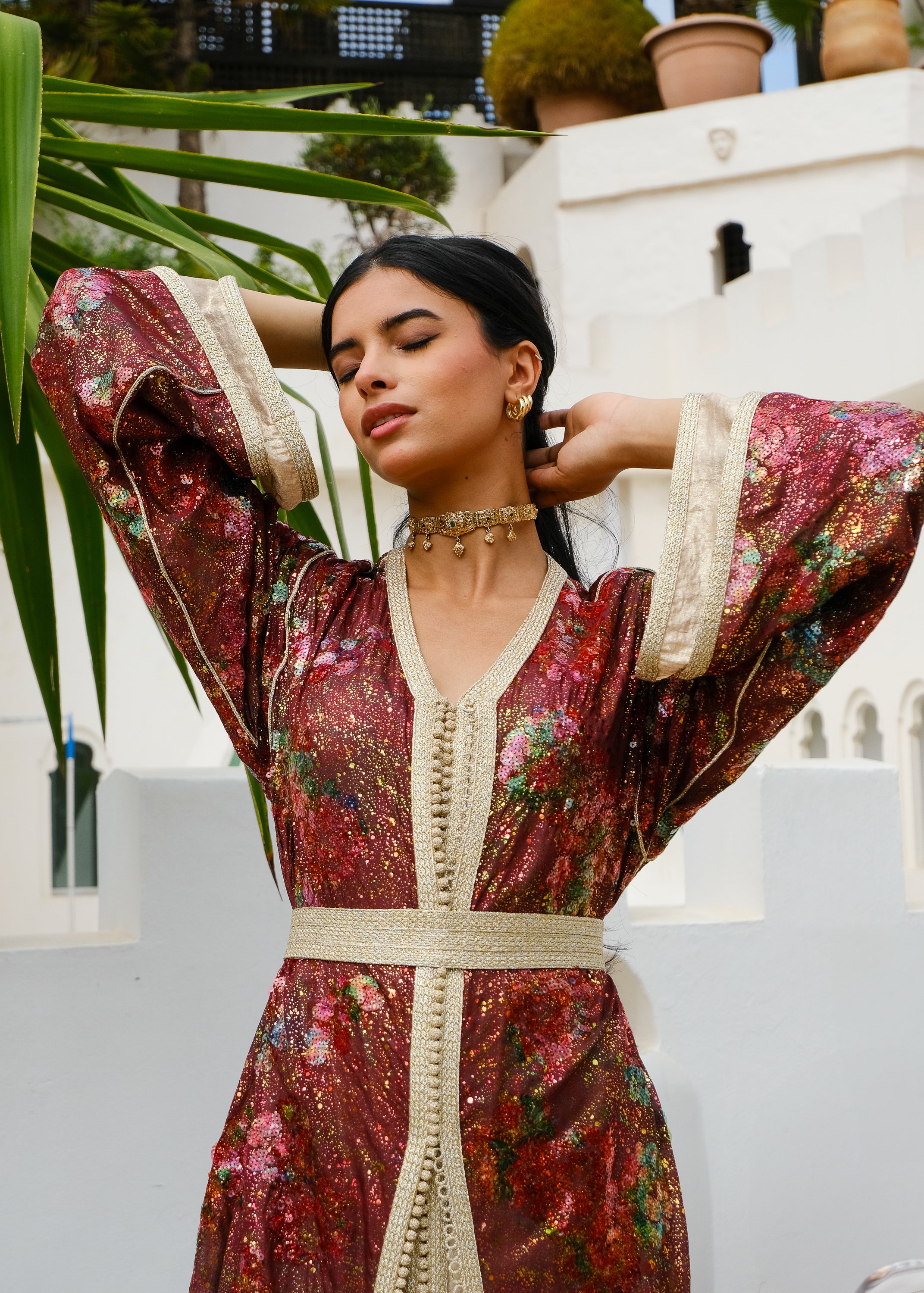 SAMAR 2-PIECE KAFTAN