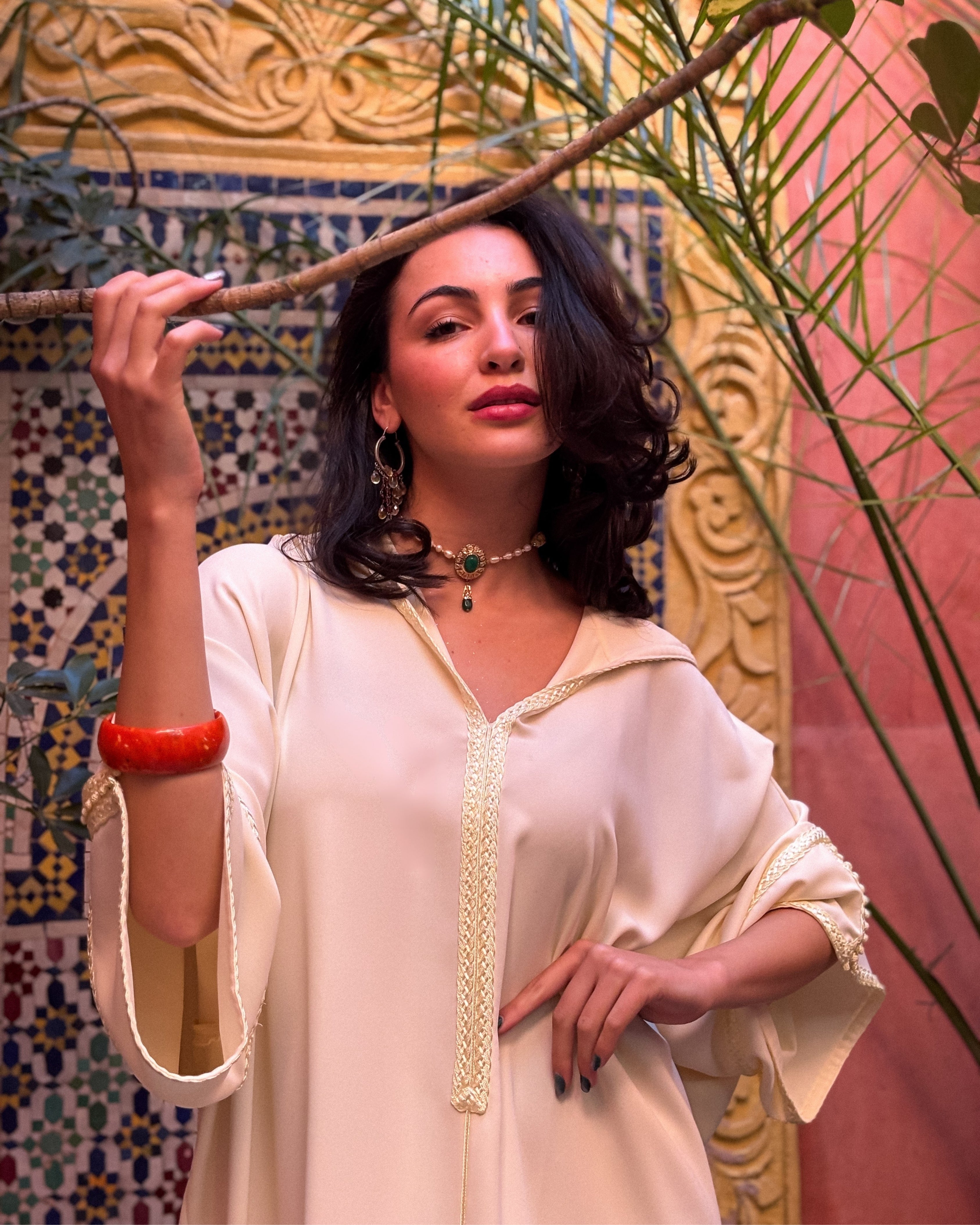 FARIDA CREPE DJELLABA