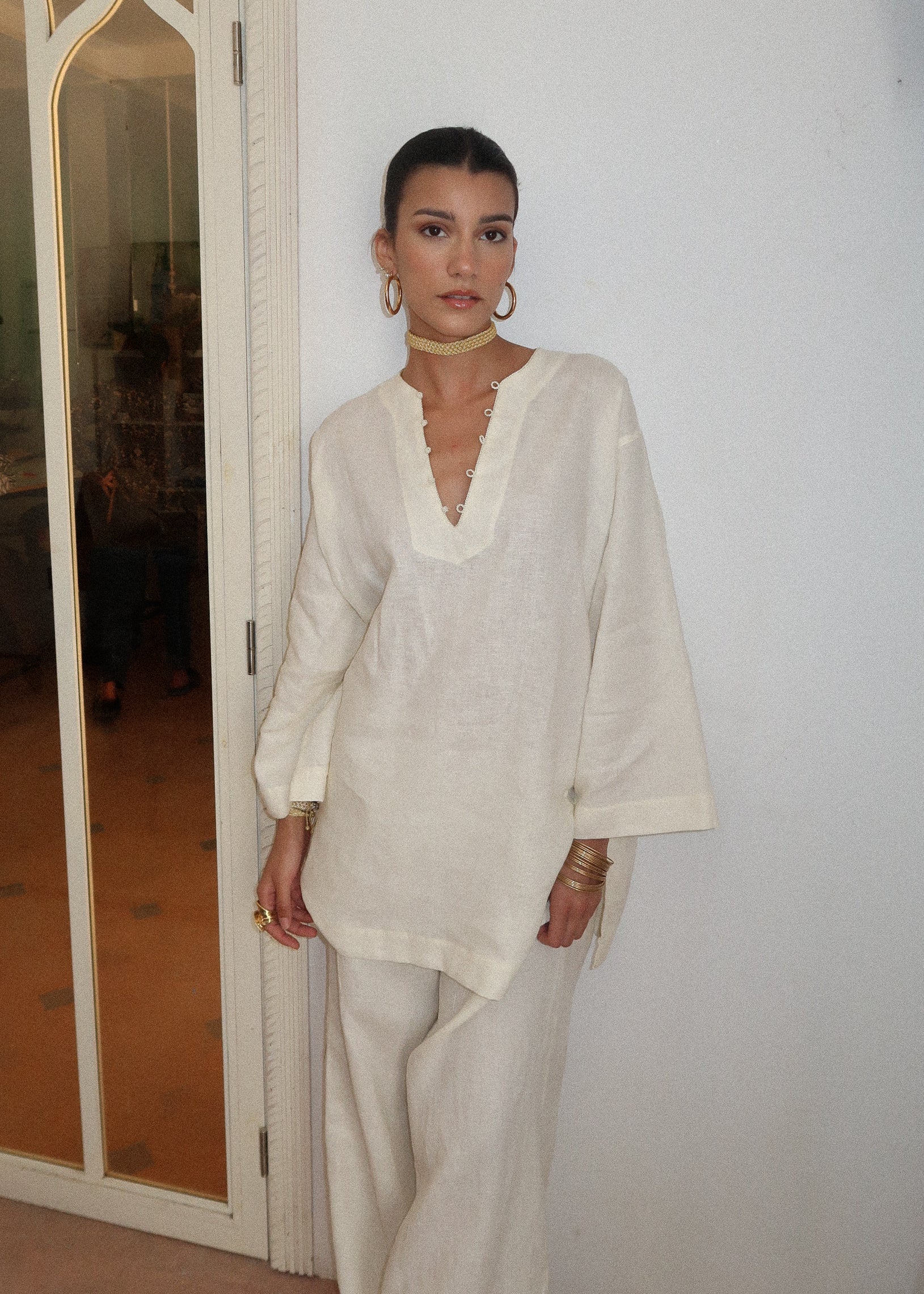 BAKHTA & BIDA LINEN MATCHING SET