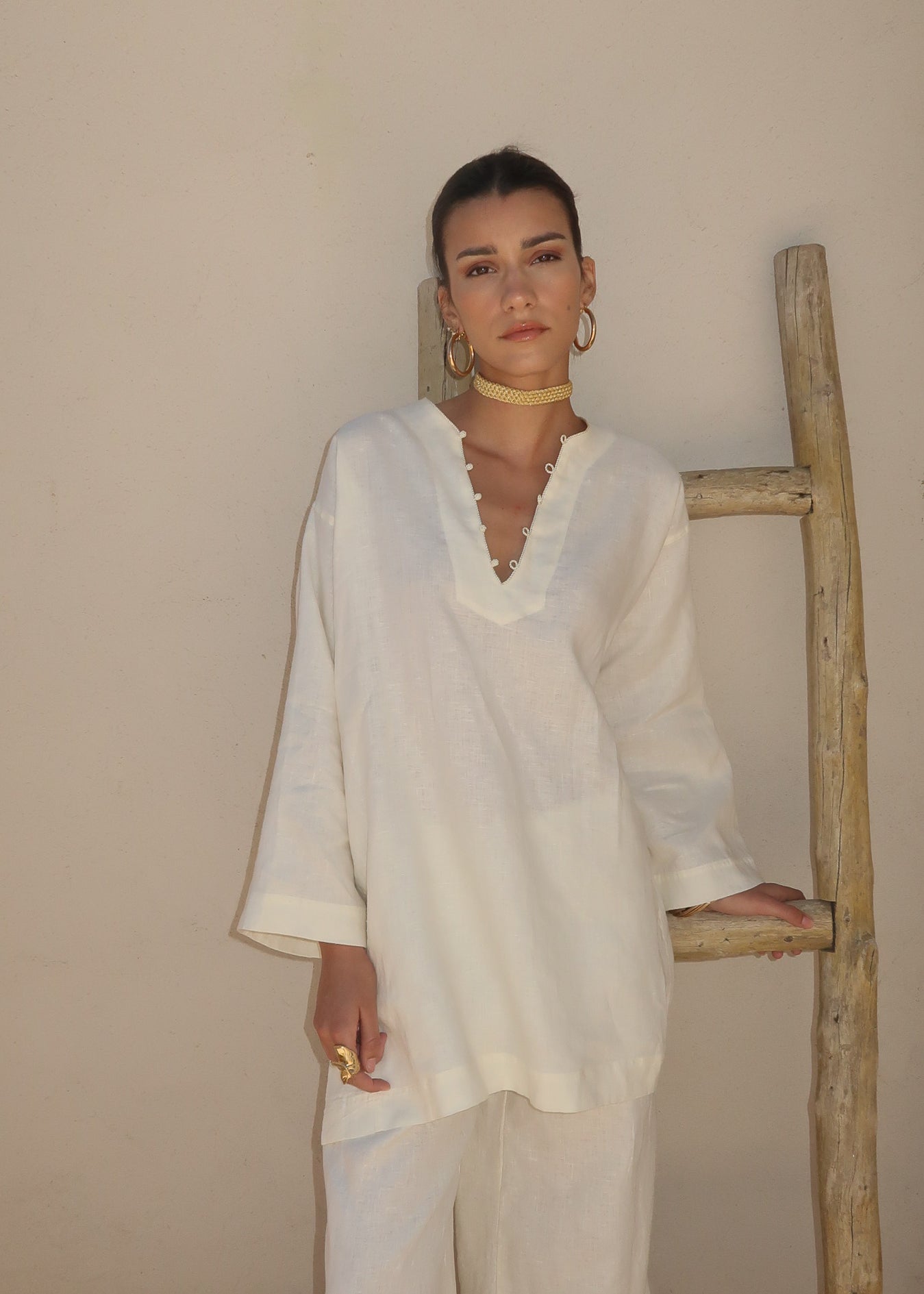 BAKHTA & BIDA LINEN MATCHING SET