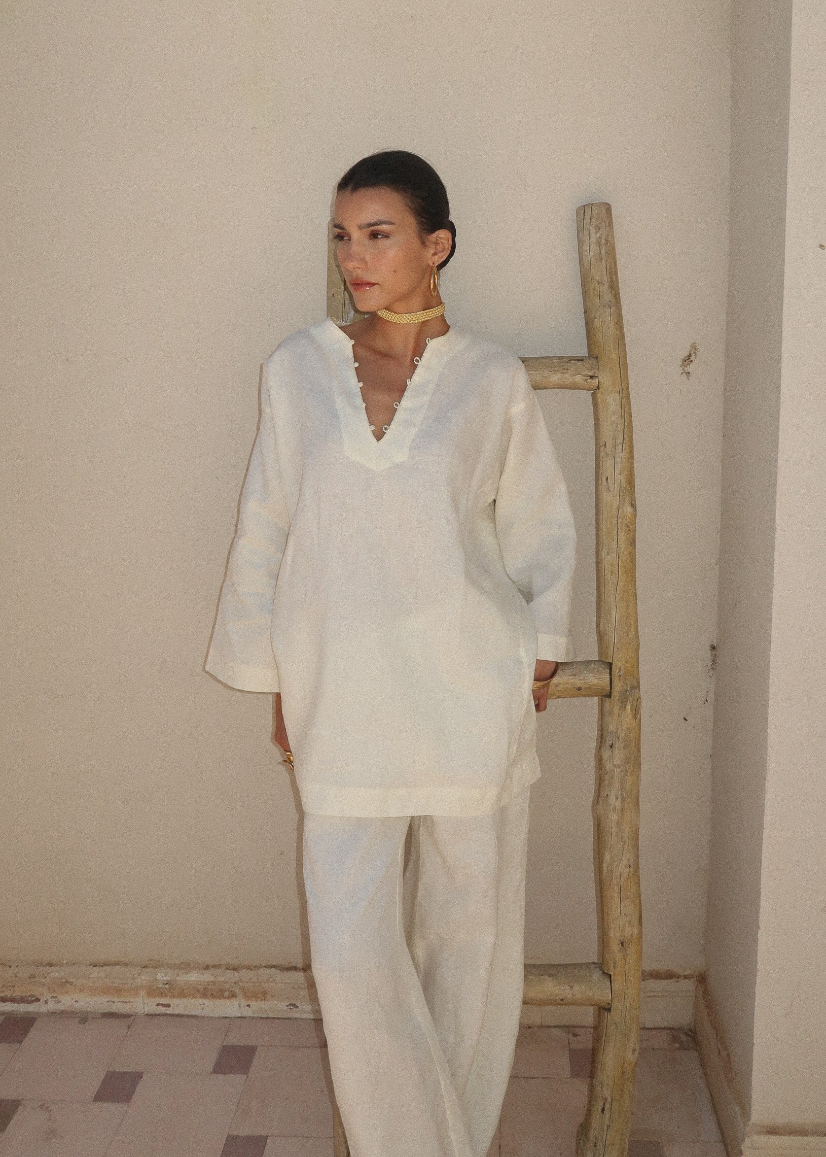 BAKHTA & BIDA LINEN MATCHING SET