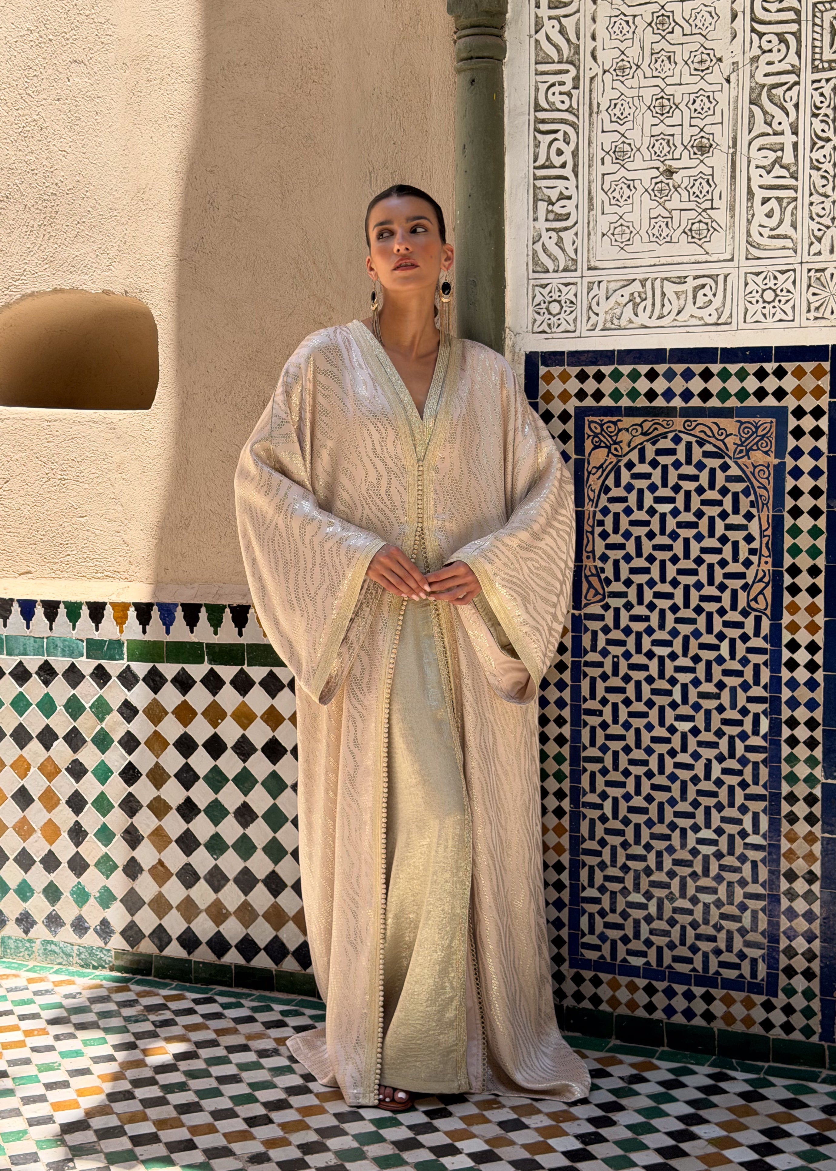 BADRIA TWO-PIECE KAFTAN