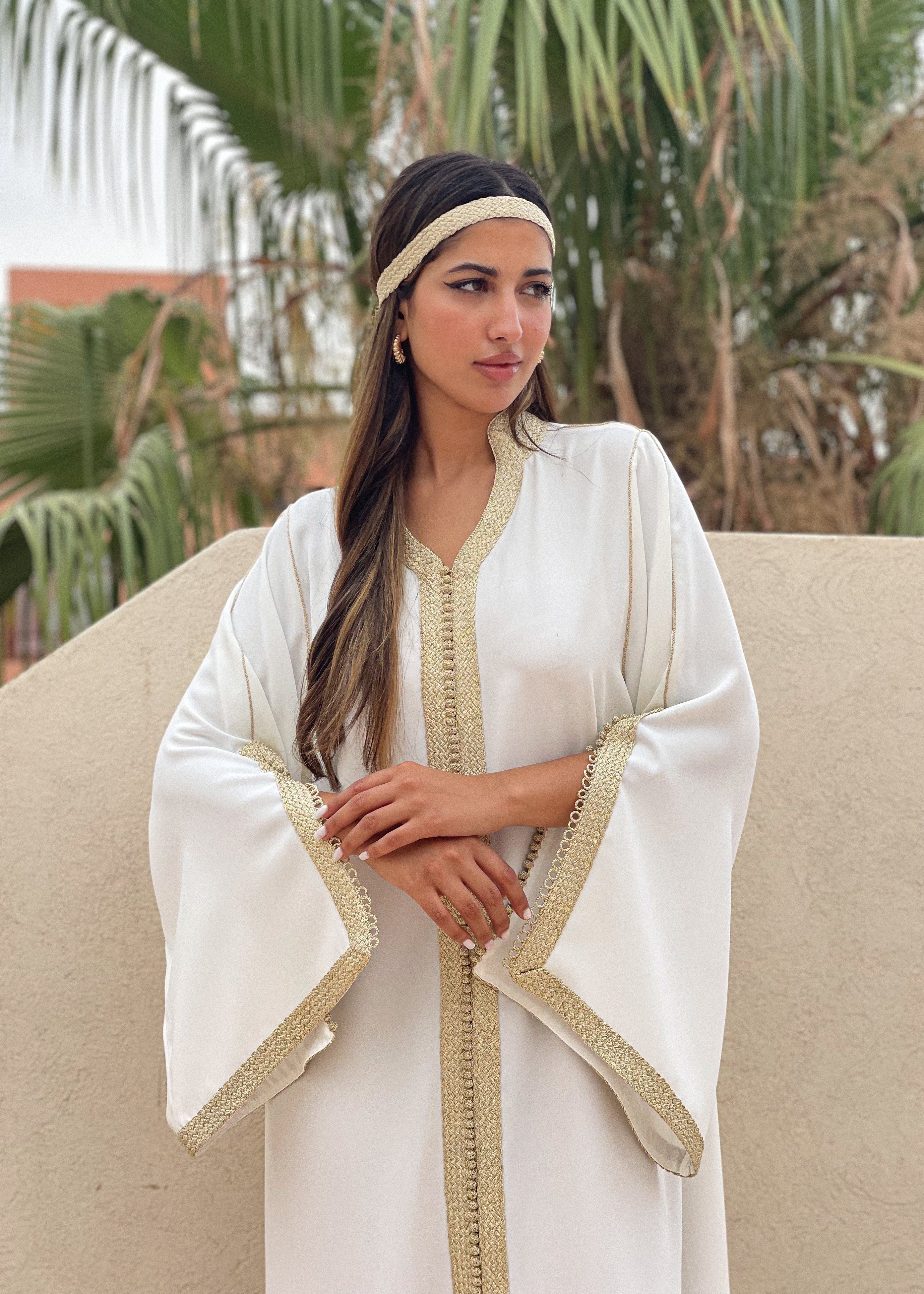ZAHERA CREPE KAFTAN