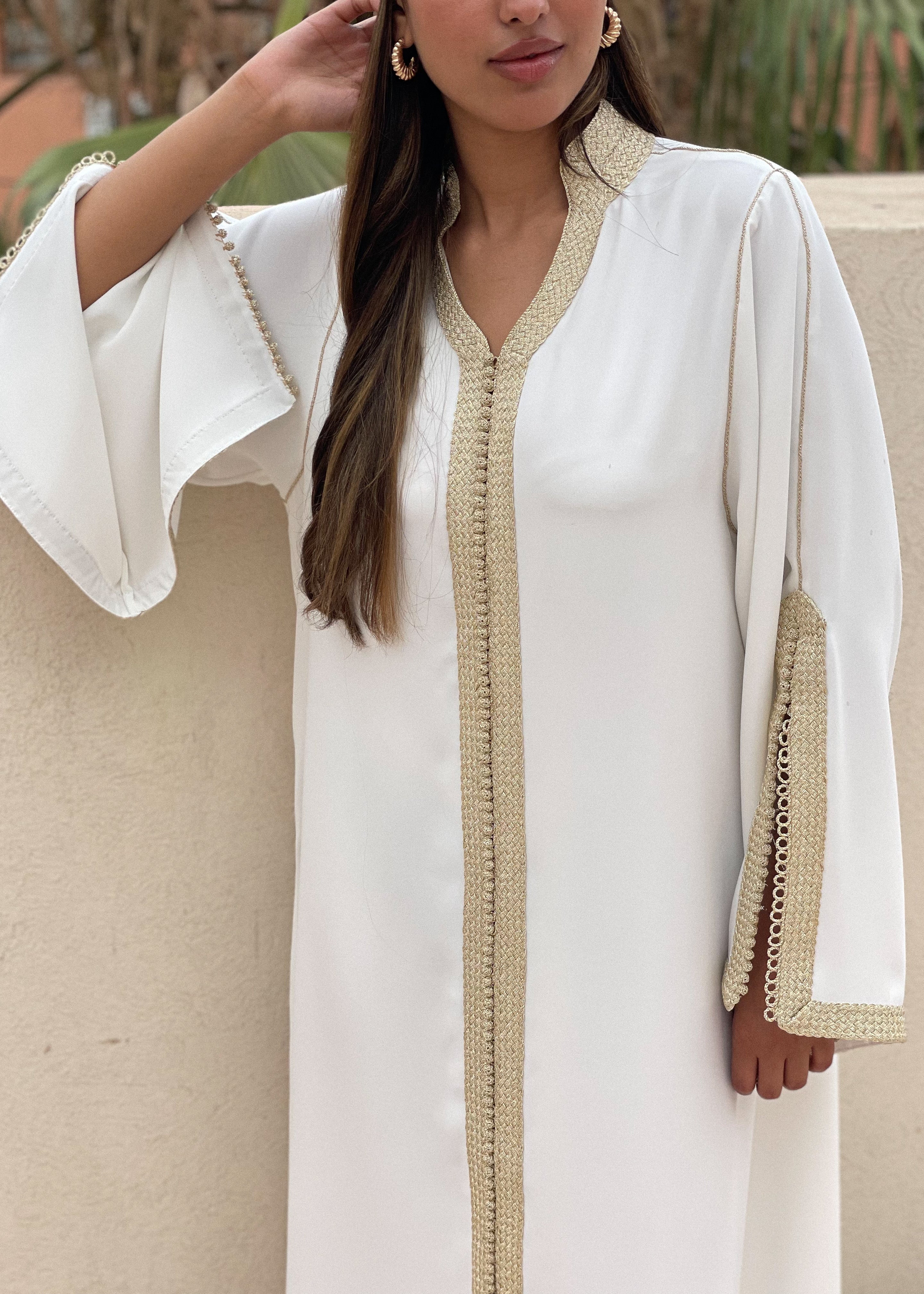ZAHERA CREPE KAFTAN