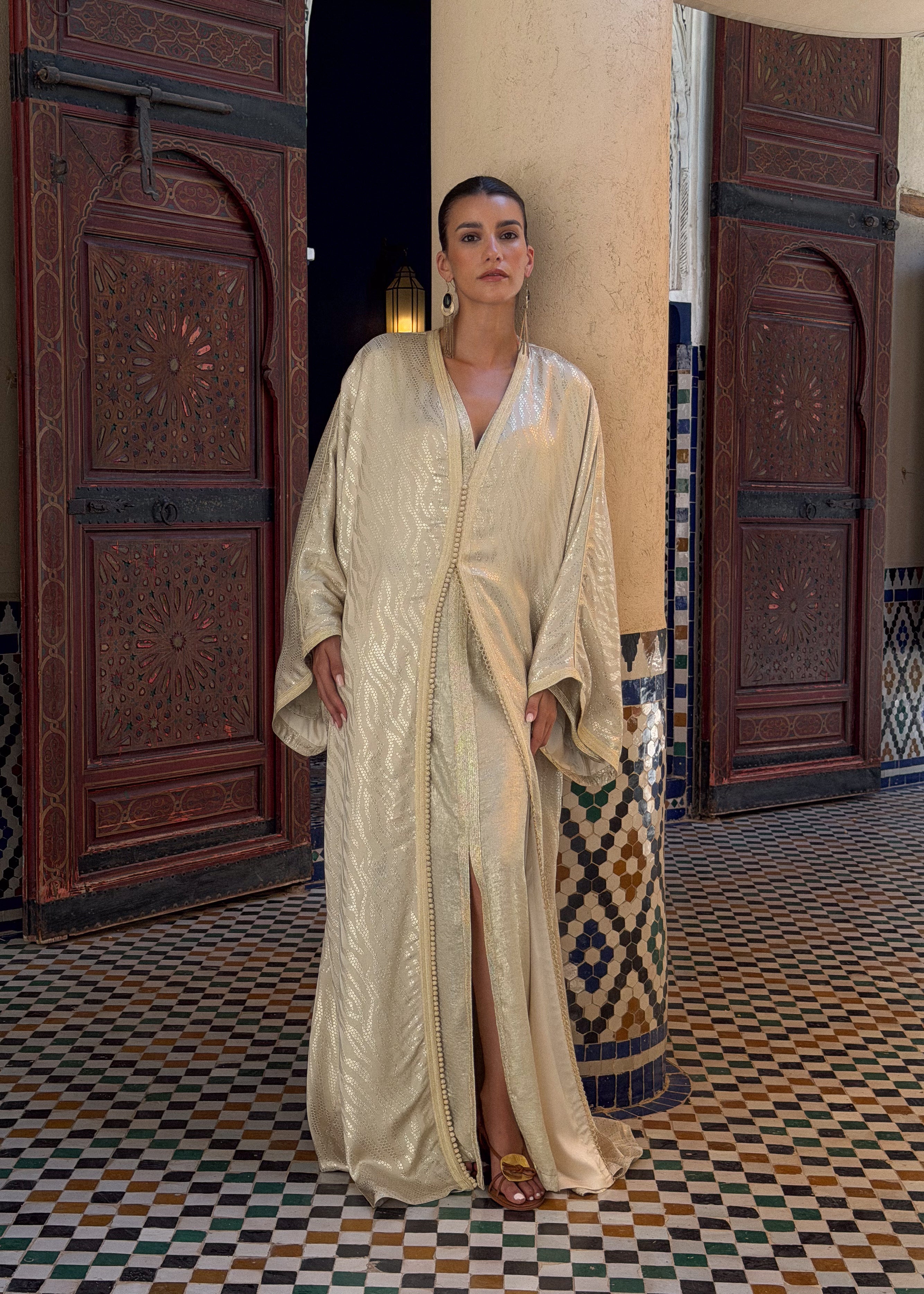 SOUHILA TWO-PIECE KAFTAN