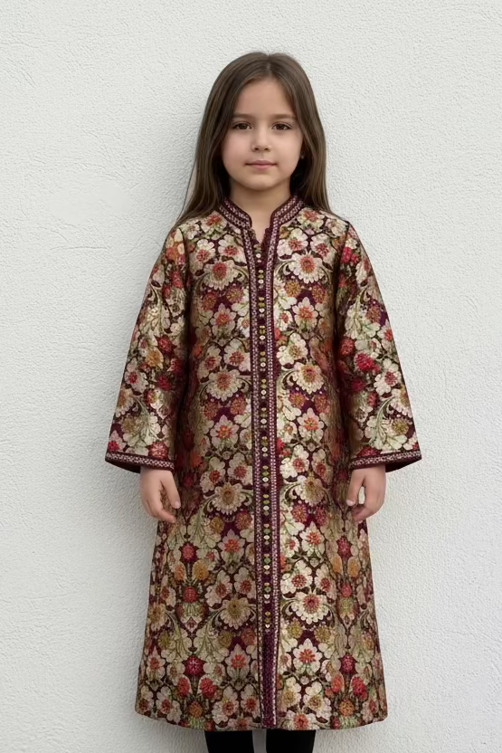 NAYKA SILK BROCADE KAFTAN 5-6