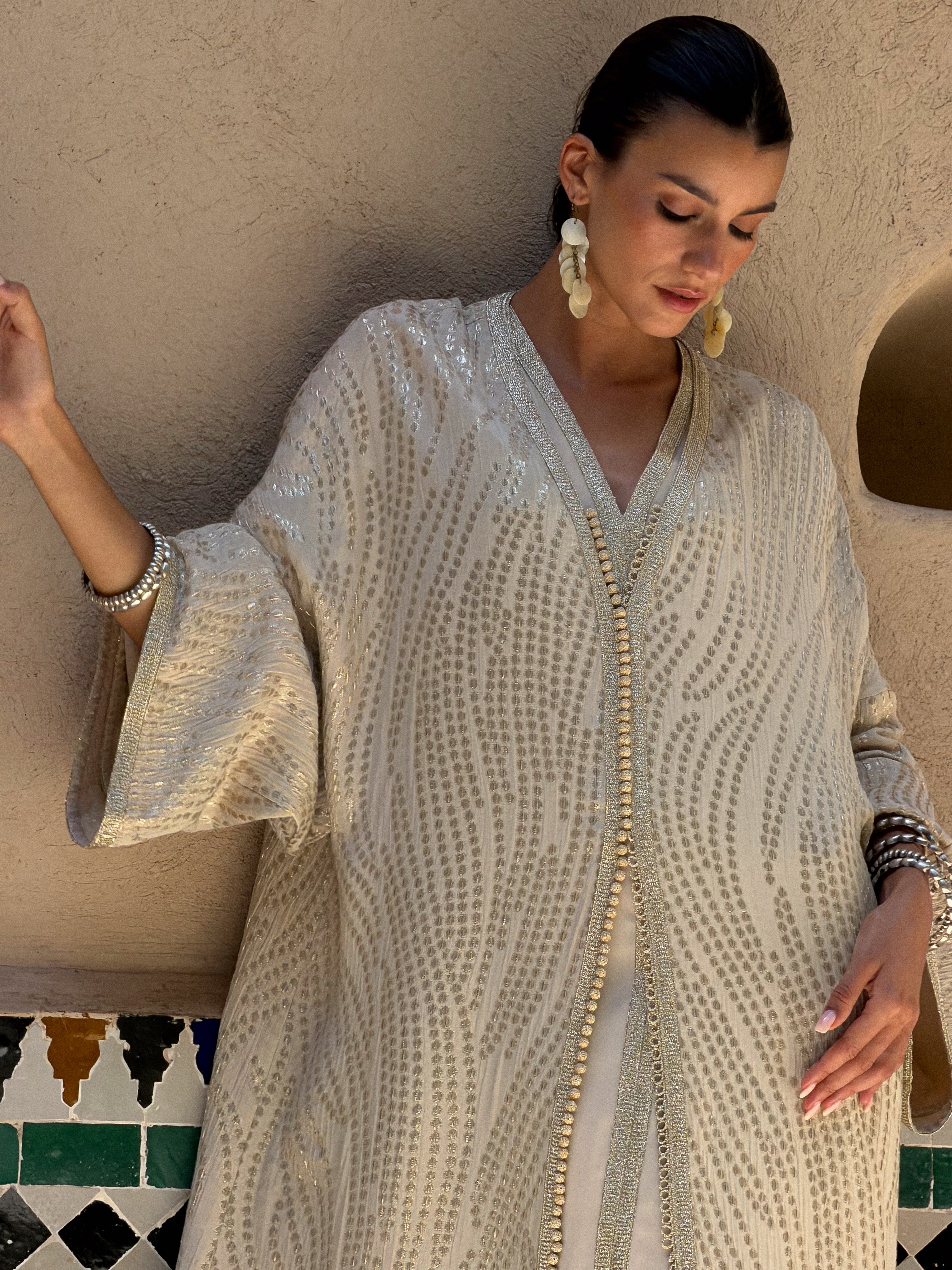 LEHNA TWO-PIECE KAFTAN