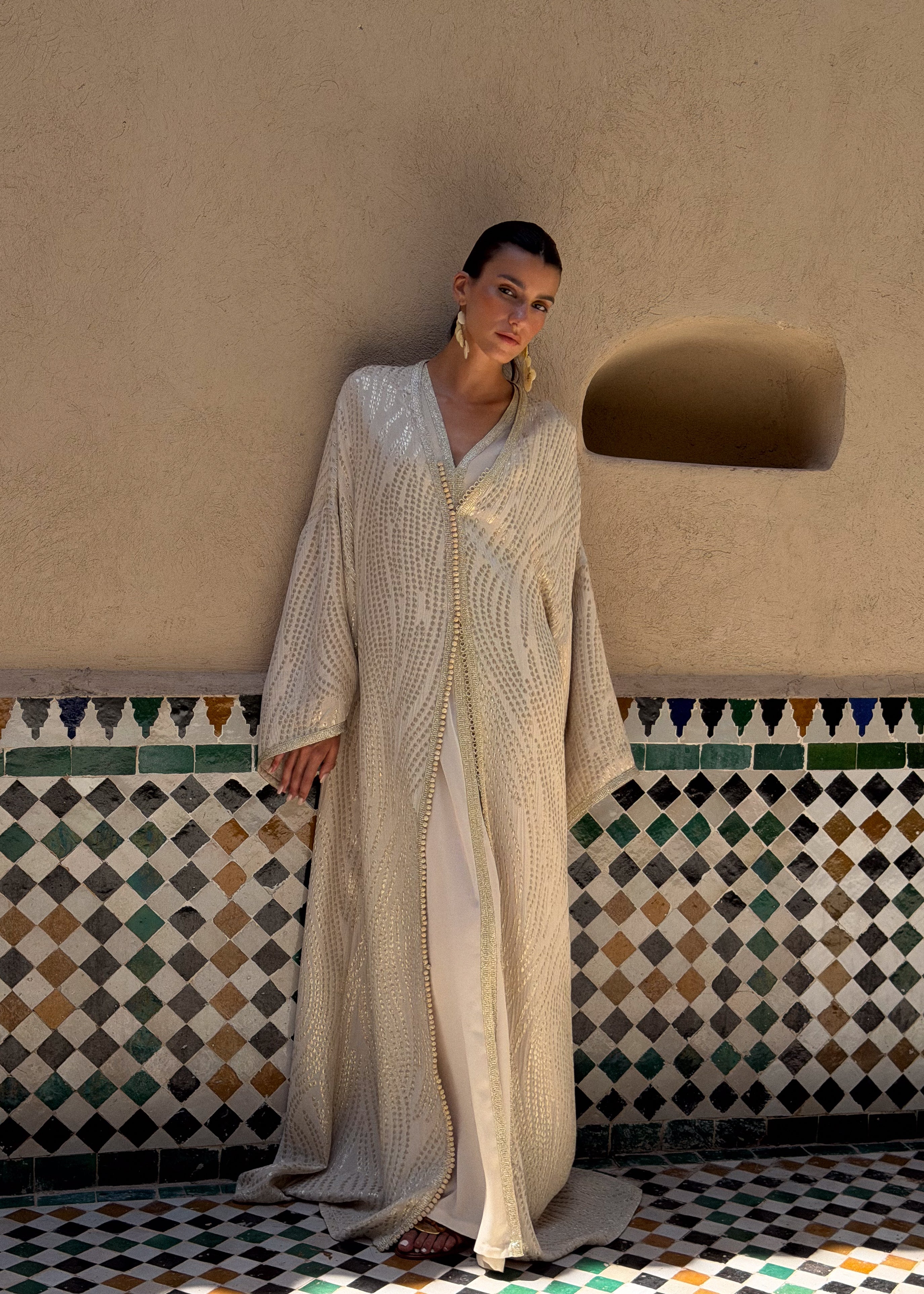 LEHNA TWO-PIECE KAFTAN