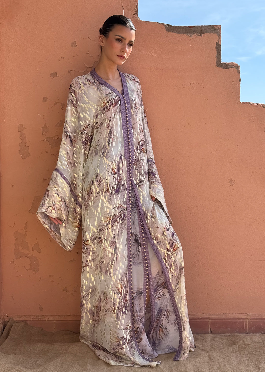 WASMIA TWO-PIECE KAFTAN