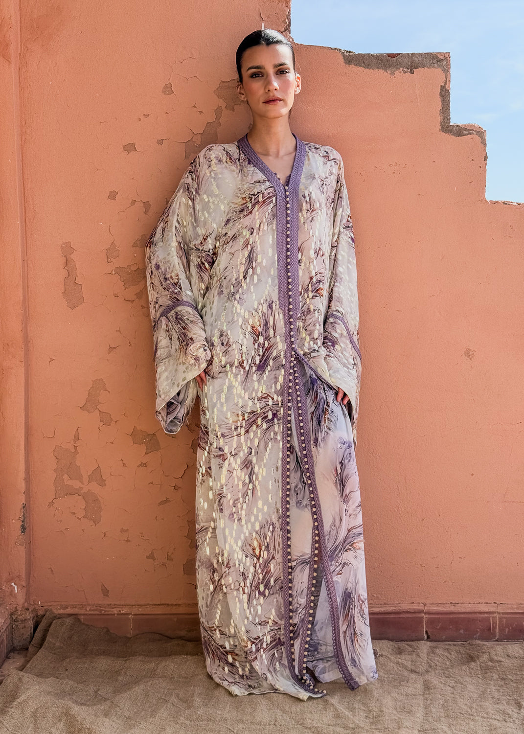 WASMIA TWO-PIECE KAFTAN