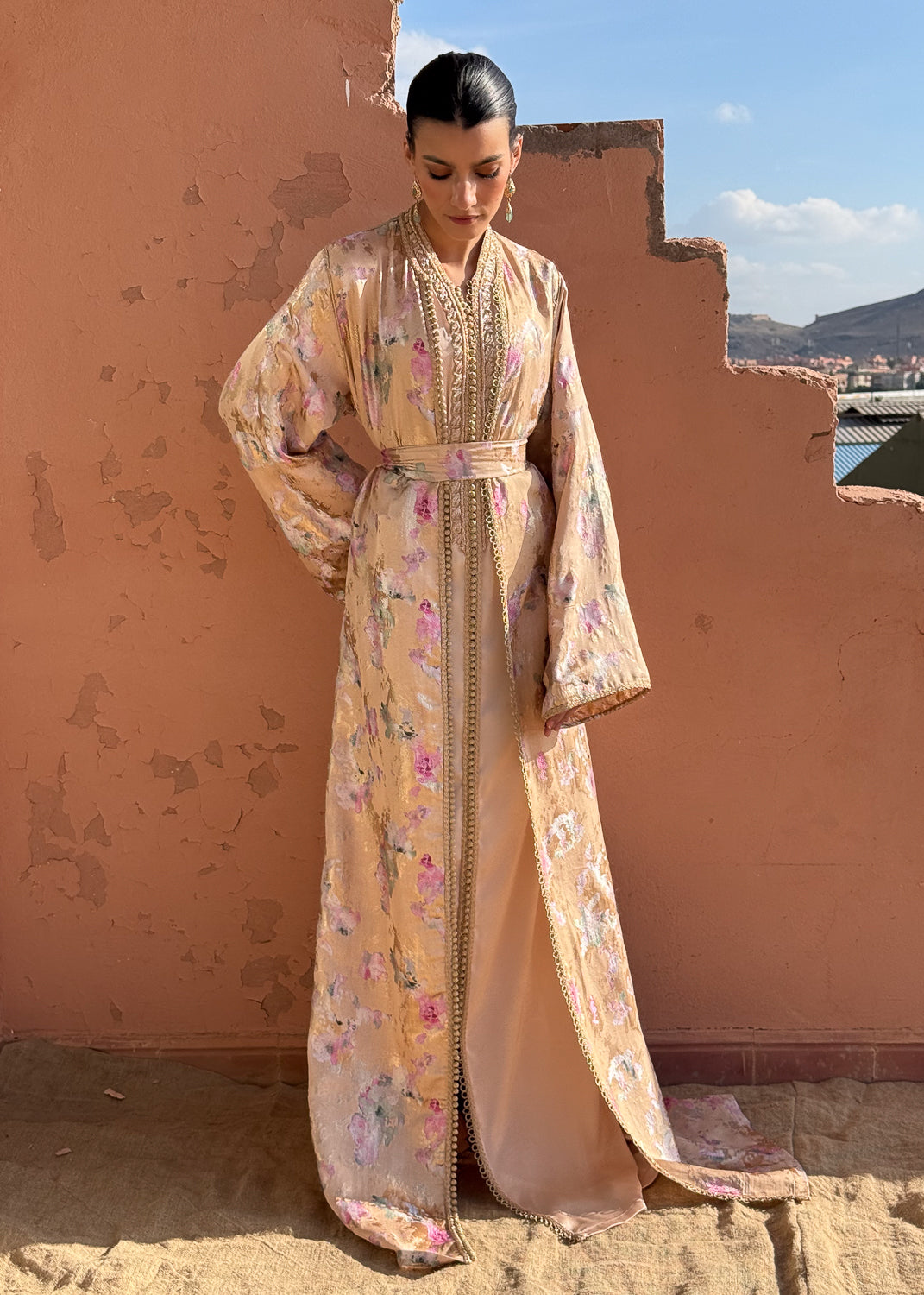 NOURA TWO-PIECE KAFTAN