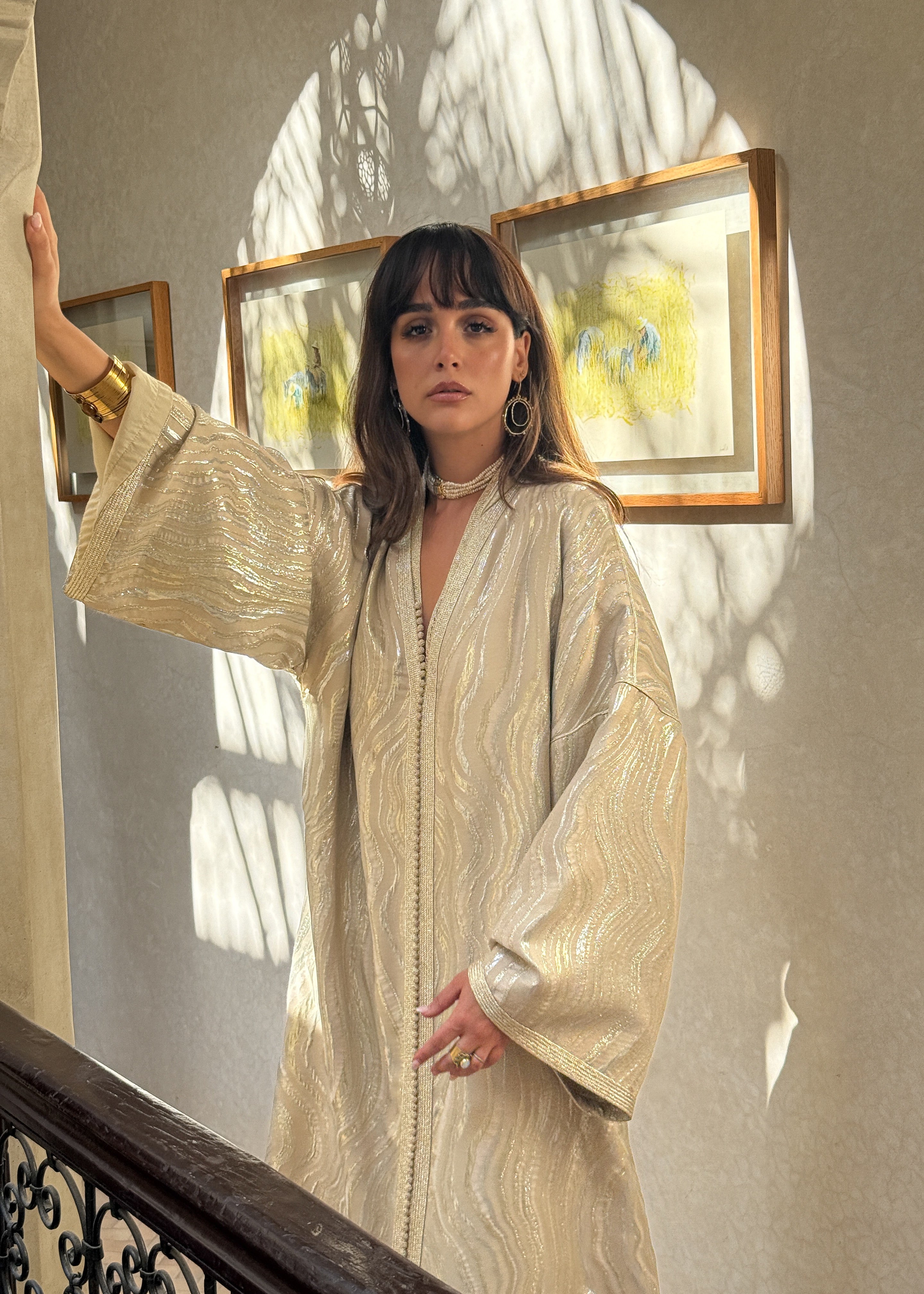 ALDJIA TWO-PIECE KAFTAN