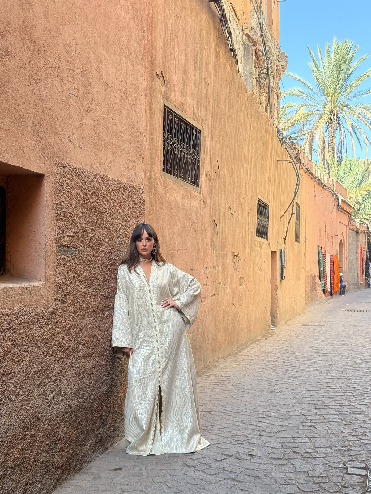 Aldjia Two-Piece Kaftan by Moroccan Touch