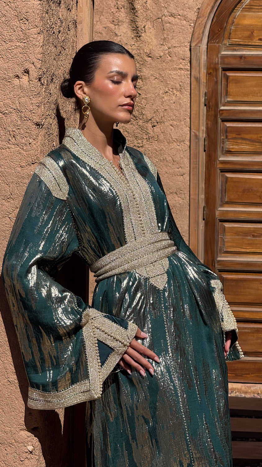 HOURIA TWO-PIECE KAFTAN