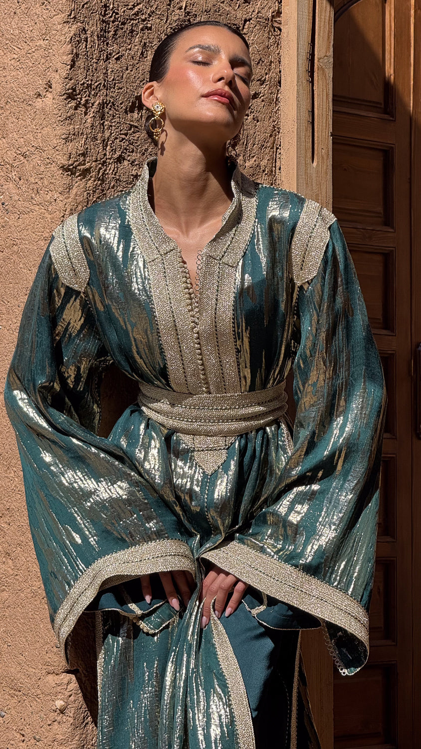 HOURIA TWO-PIECE KAFTAN