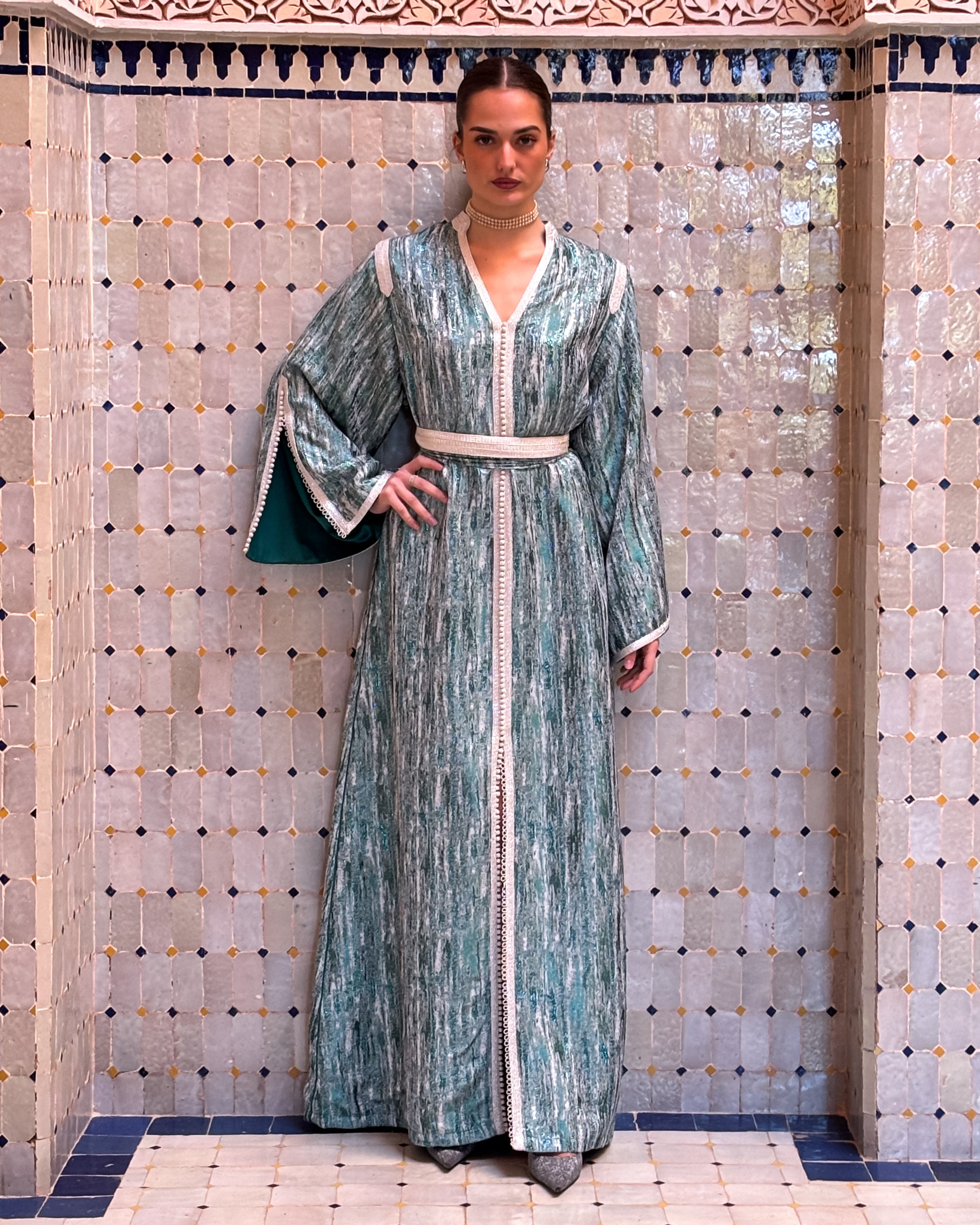 BODOUR BROCADE KAFTAN