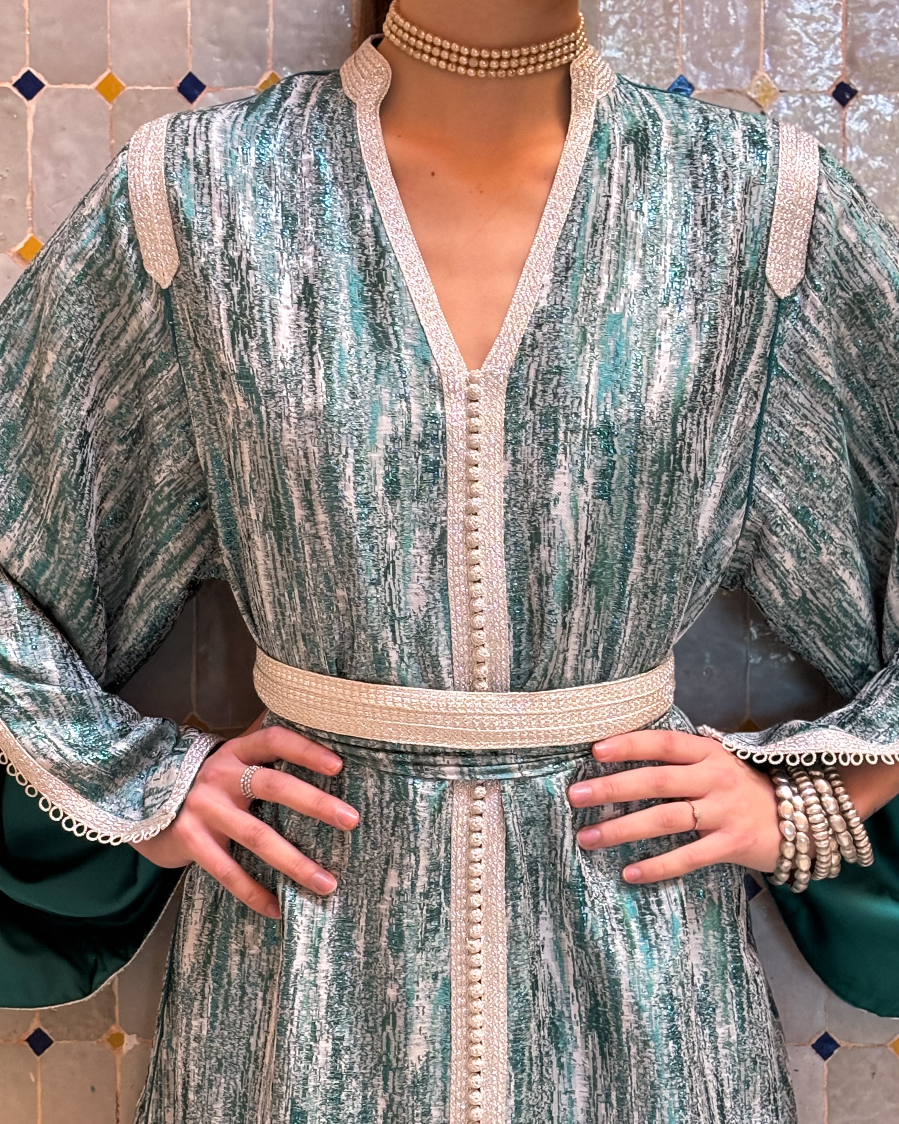 BODOUR BROCADE KAFTAN
