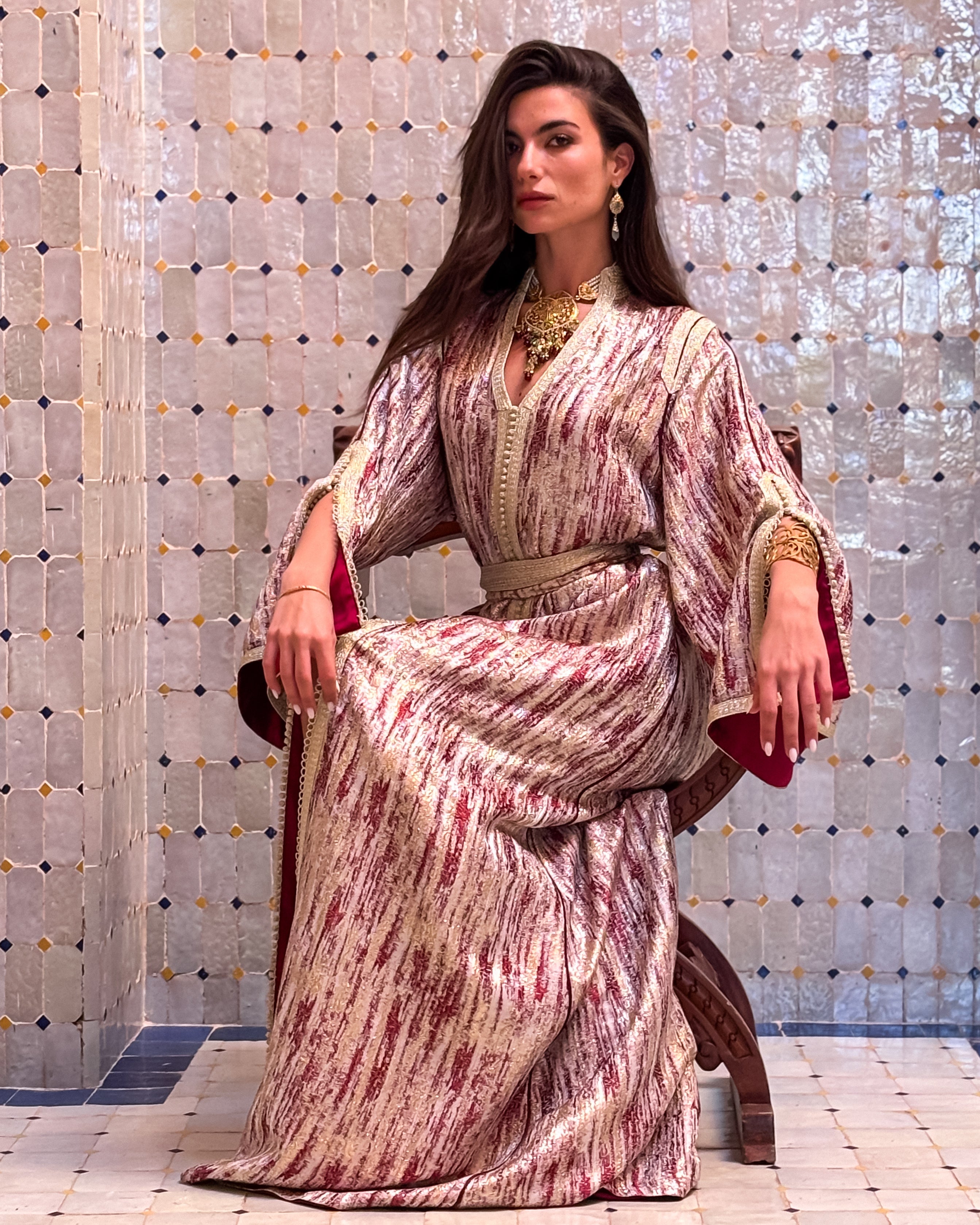 MIAAR BROCADE KAFTAN