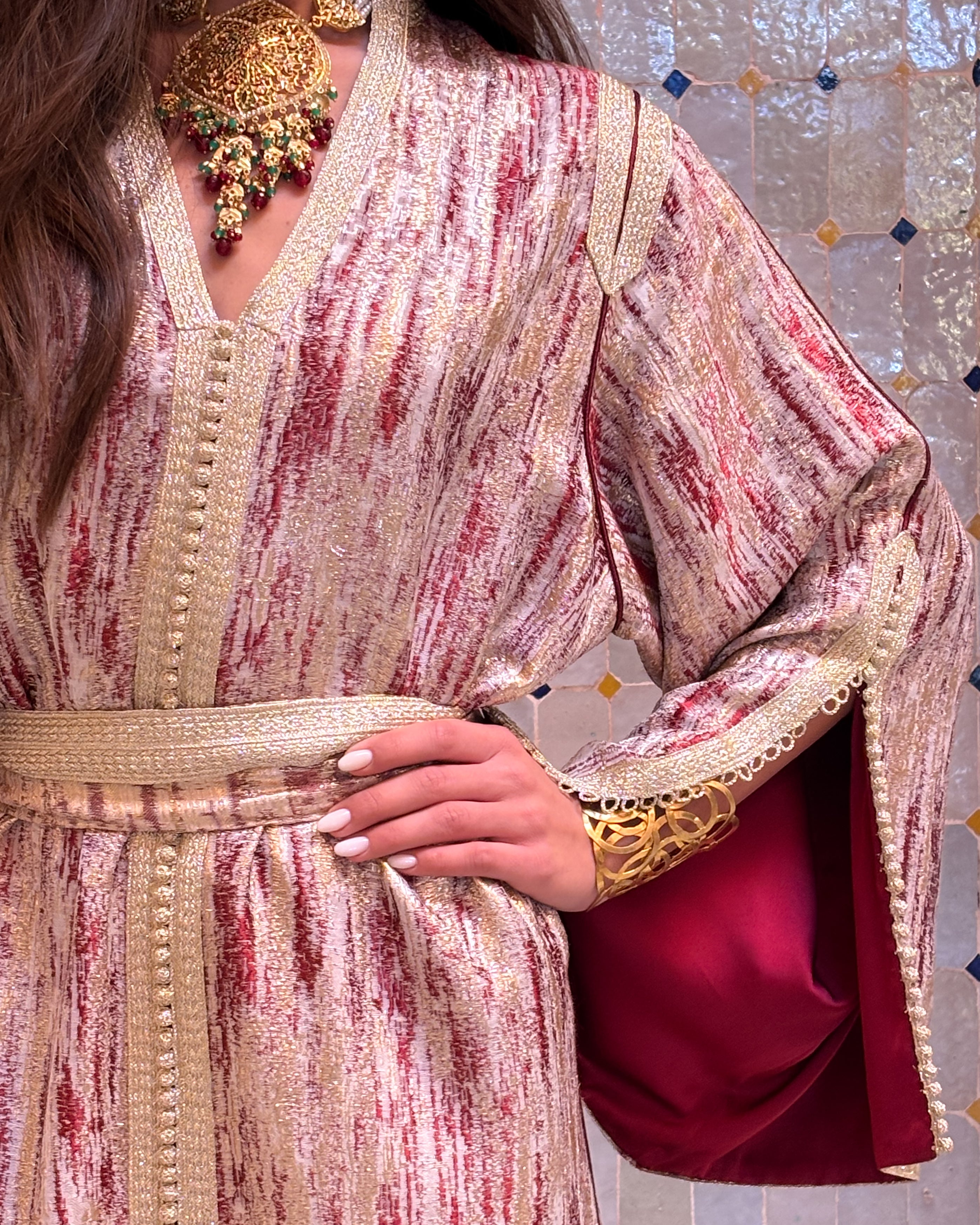 MIAAR BROCADE KAFTAN