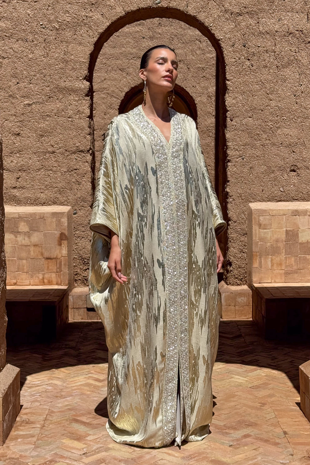 SANNA TWO-PIECE OVERSIZED KAFTAN