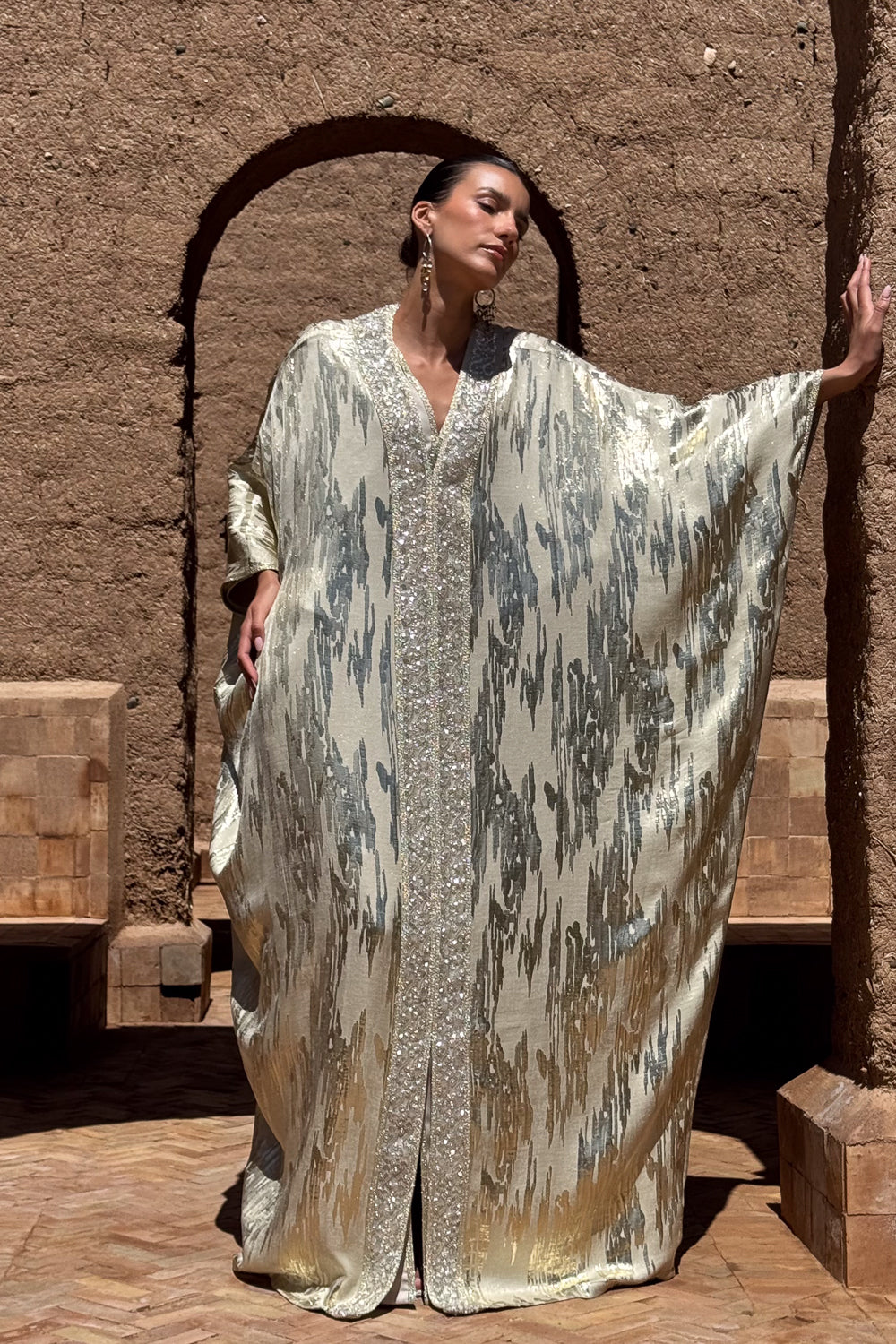 SANNA TWO-PIECE OVERSIZED KAFTAN