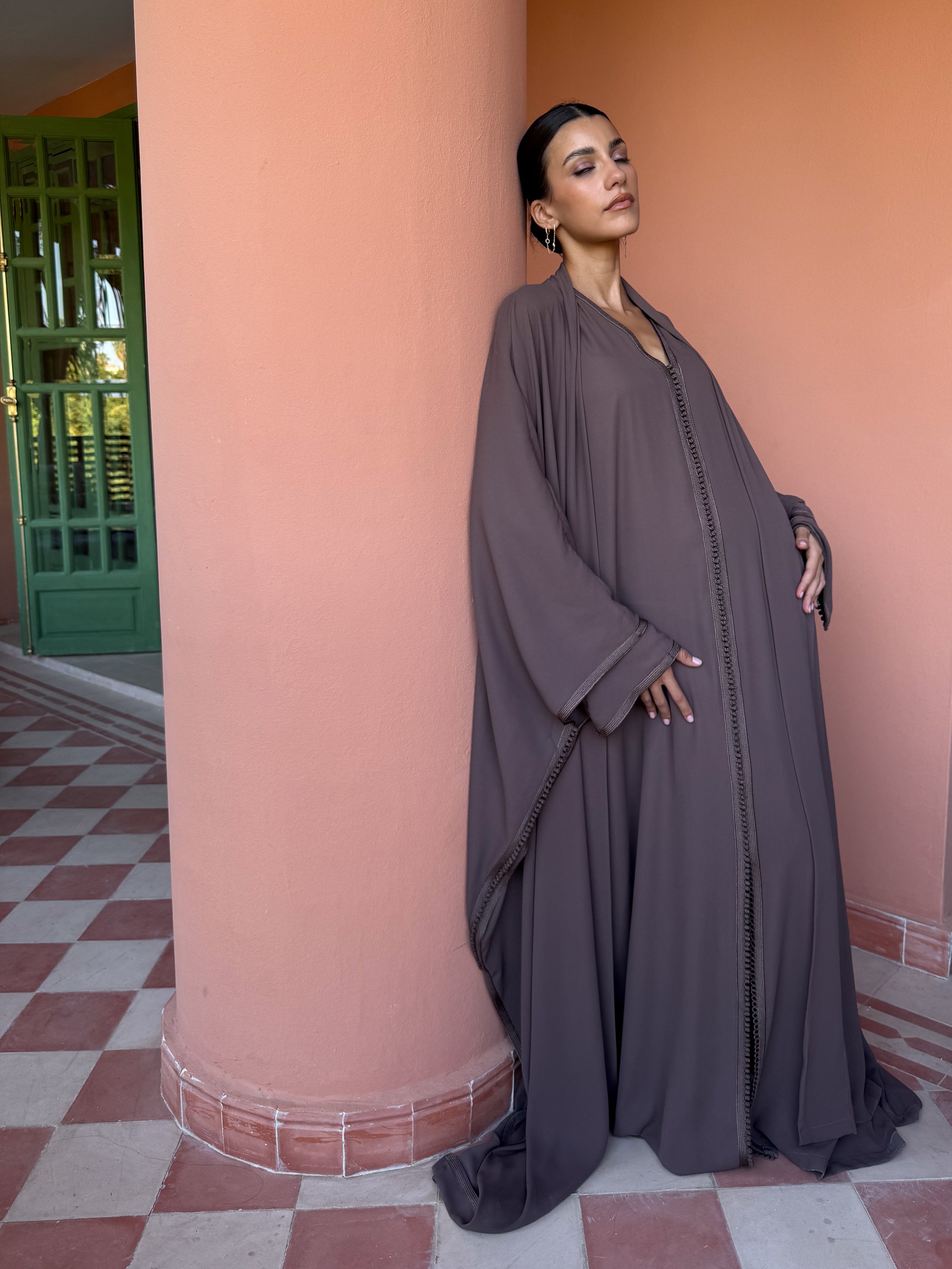 YARA Kimono Layered Two-Piece Kaftan