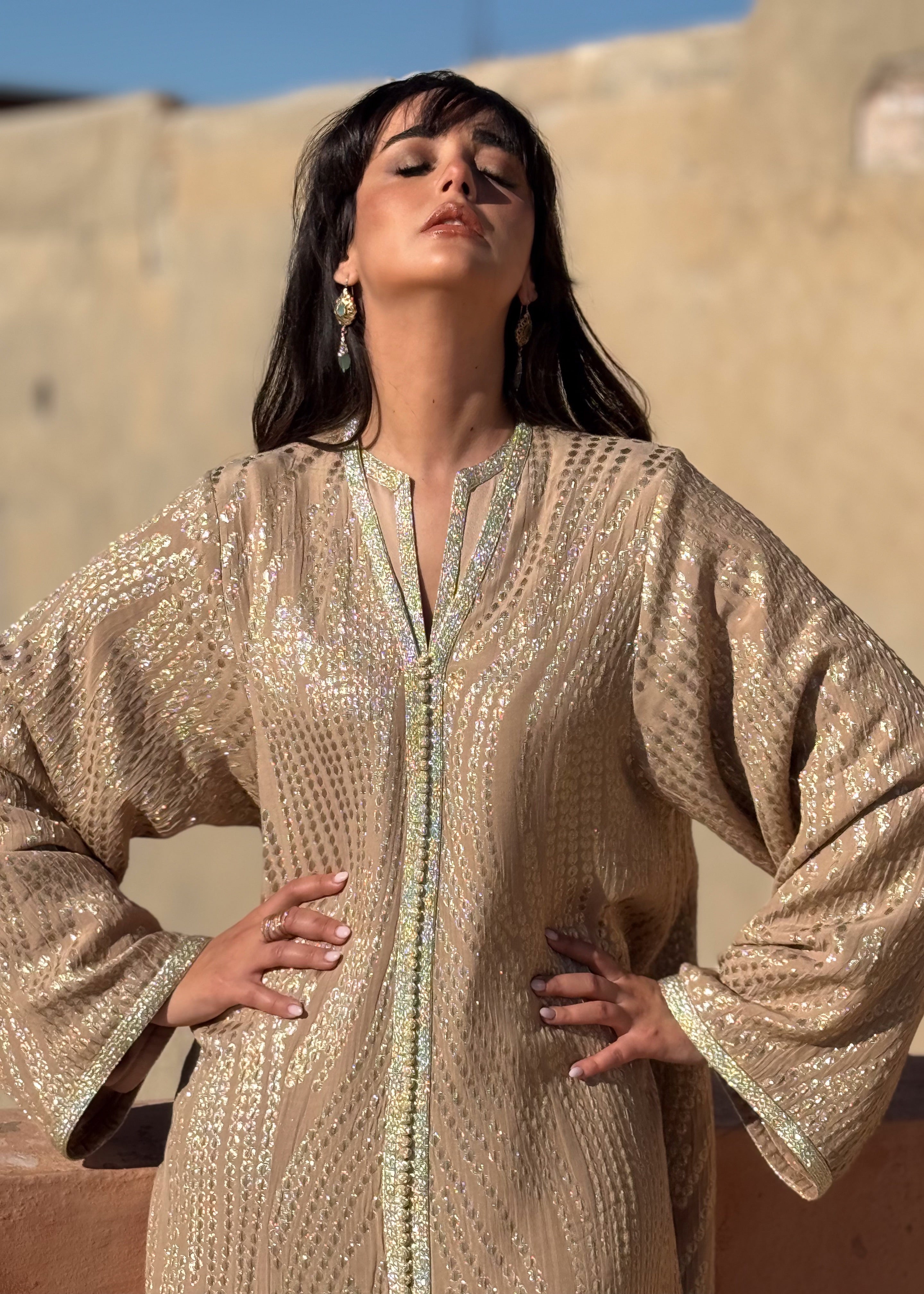 ALMAHA TWO-PIECE KAFTAN