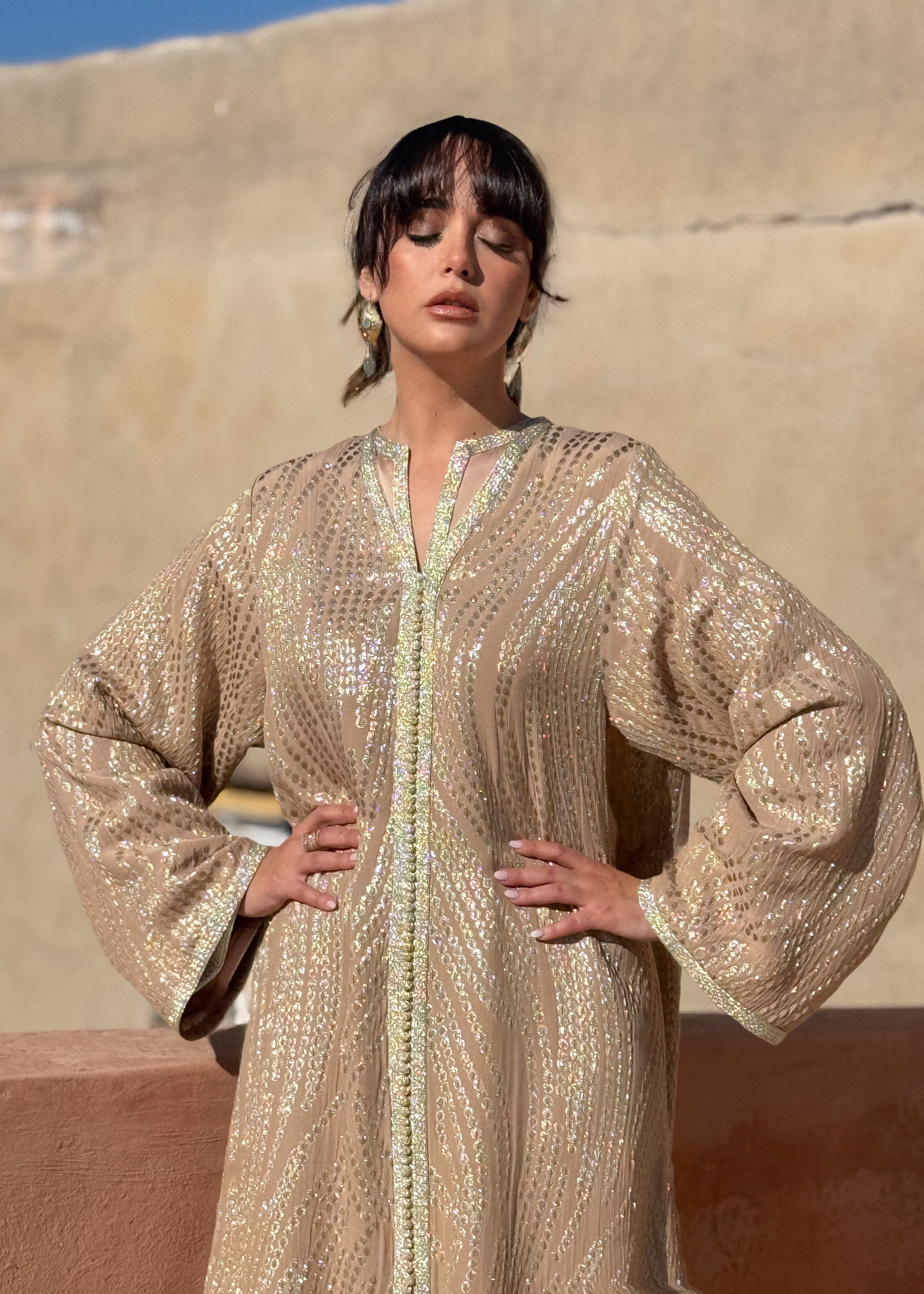 ALMAHA TWO-PIECE KAFTAN