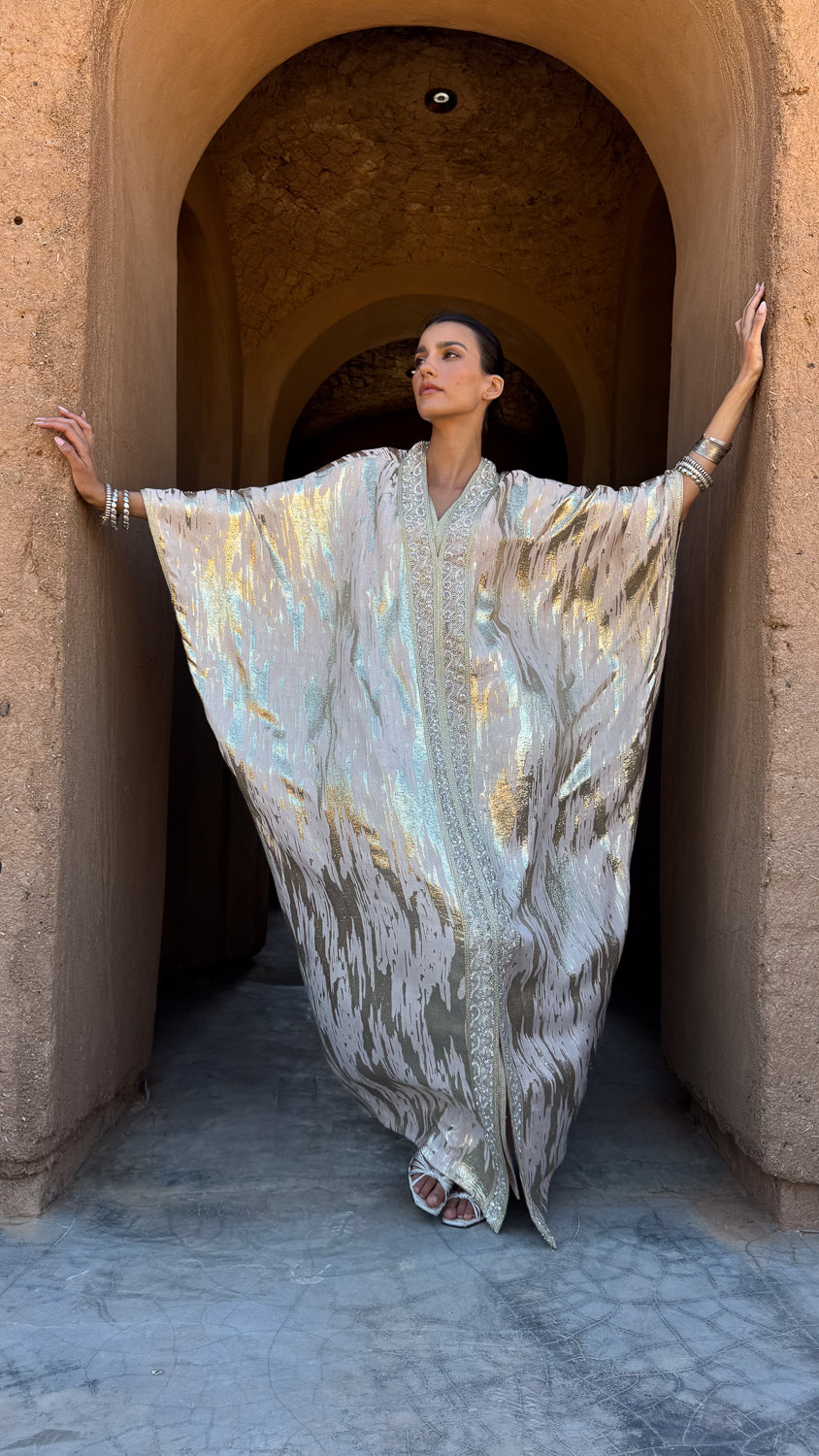 SAMIA TWO-PIECE OVERSIZED KAFTAN