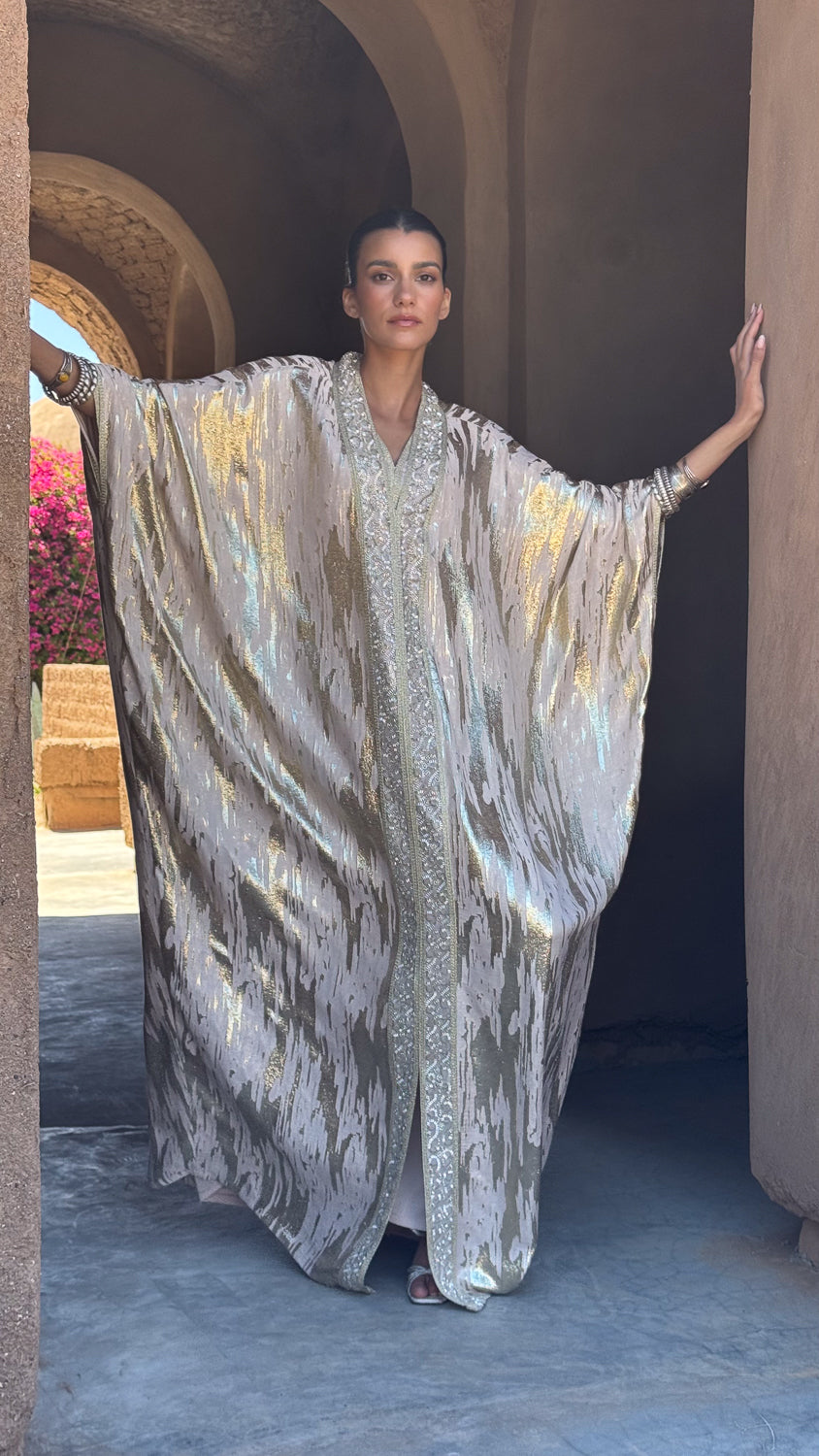 SAMIA TWO-PIECE OVERSIZED KAFTAN