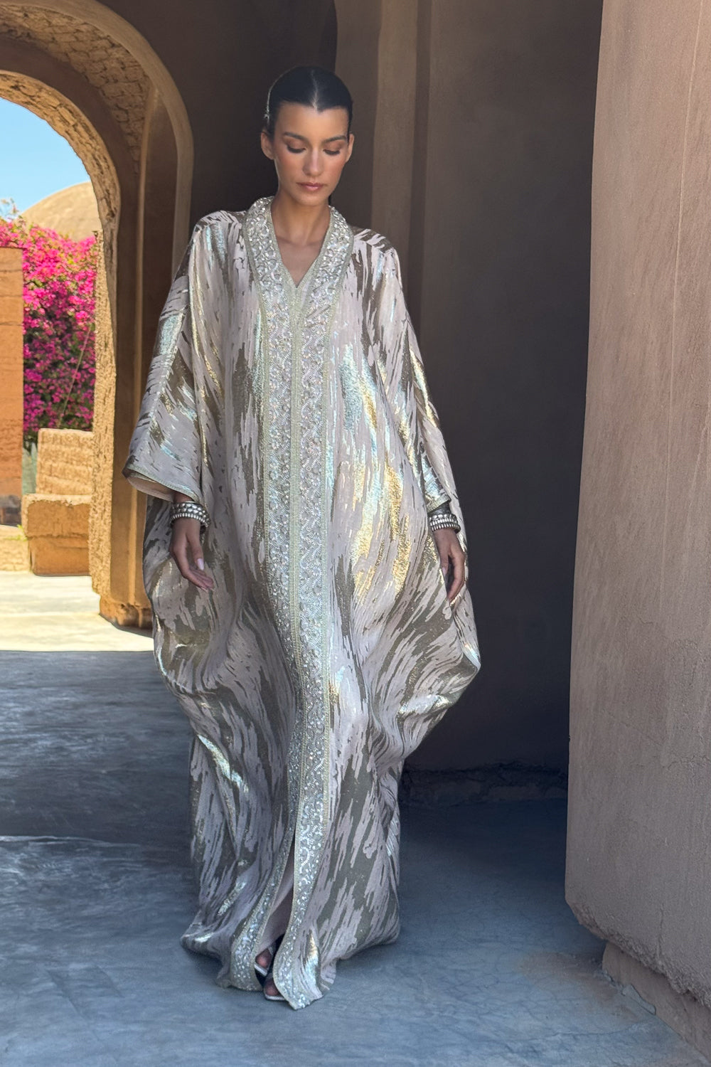 SAMIA TWO-PIECE OVERSIZED KAFTAN