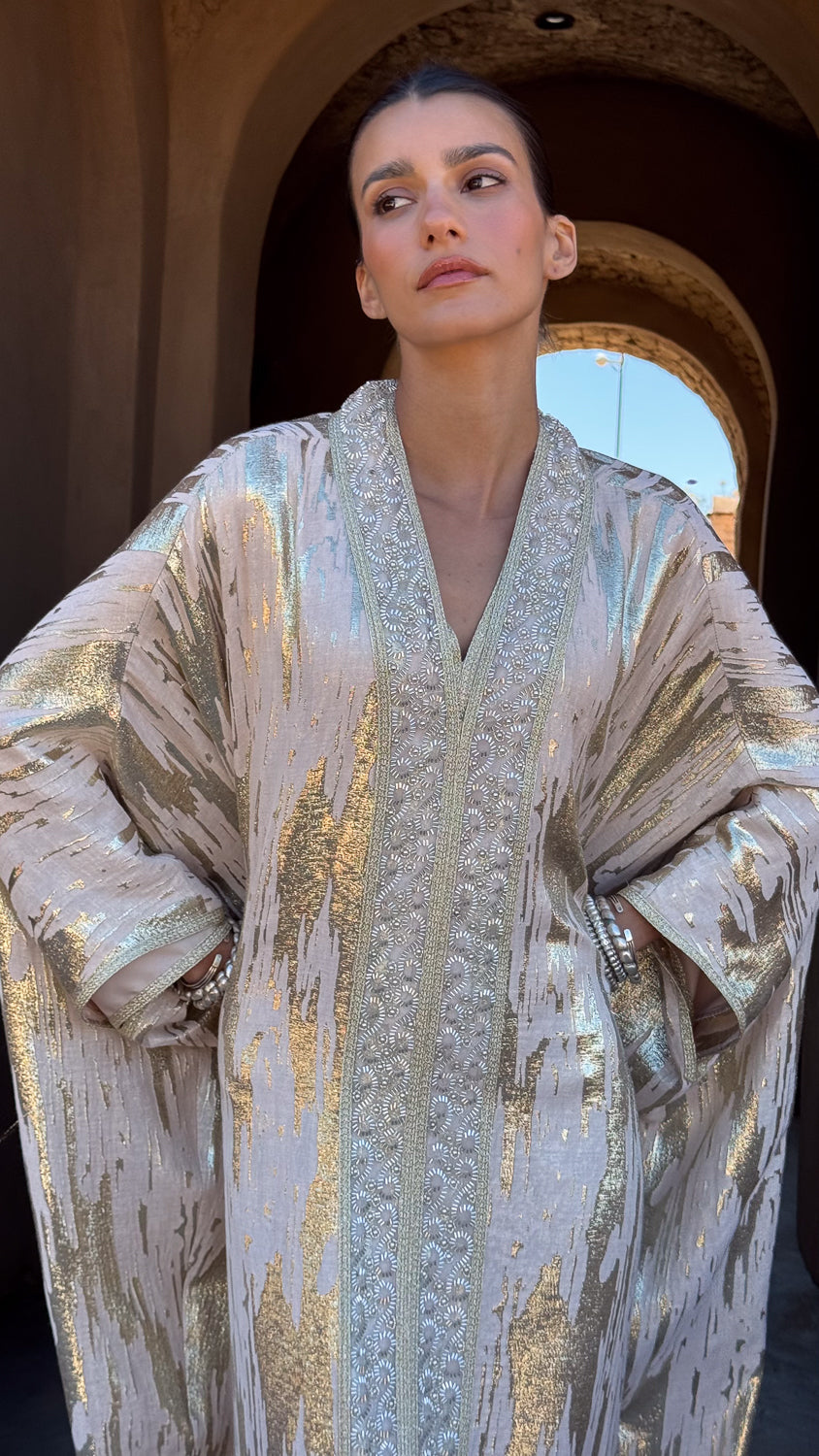 SAMIA TWO-PIECE OVERSIZED KAFTAN