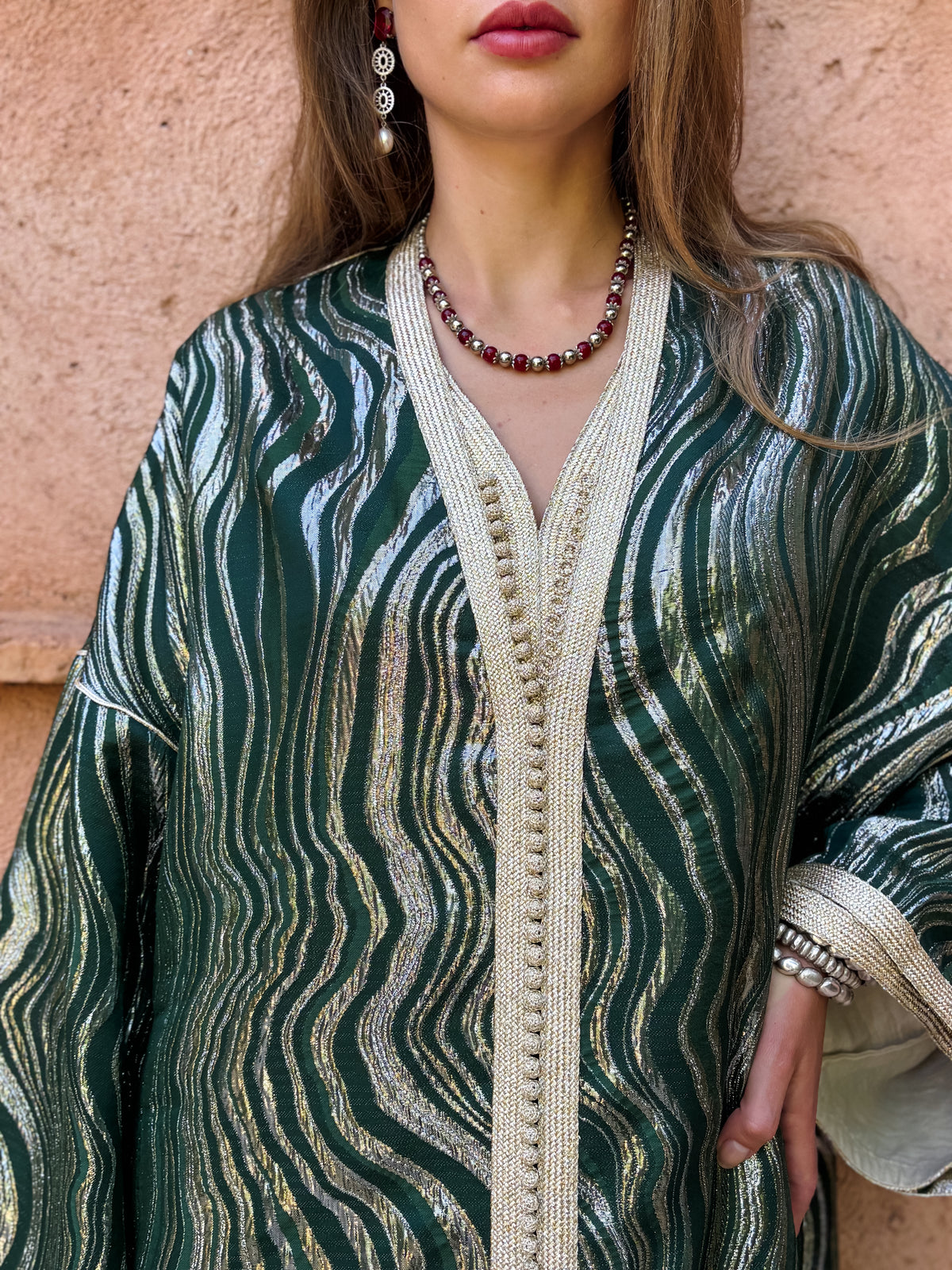 Najah Two-Piece Kaftan by Moroccan Touch