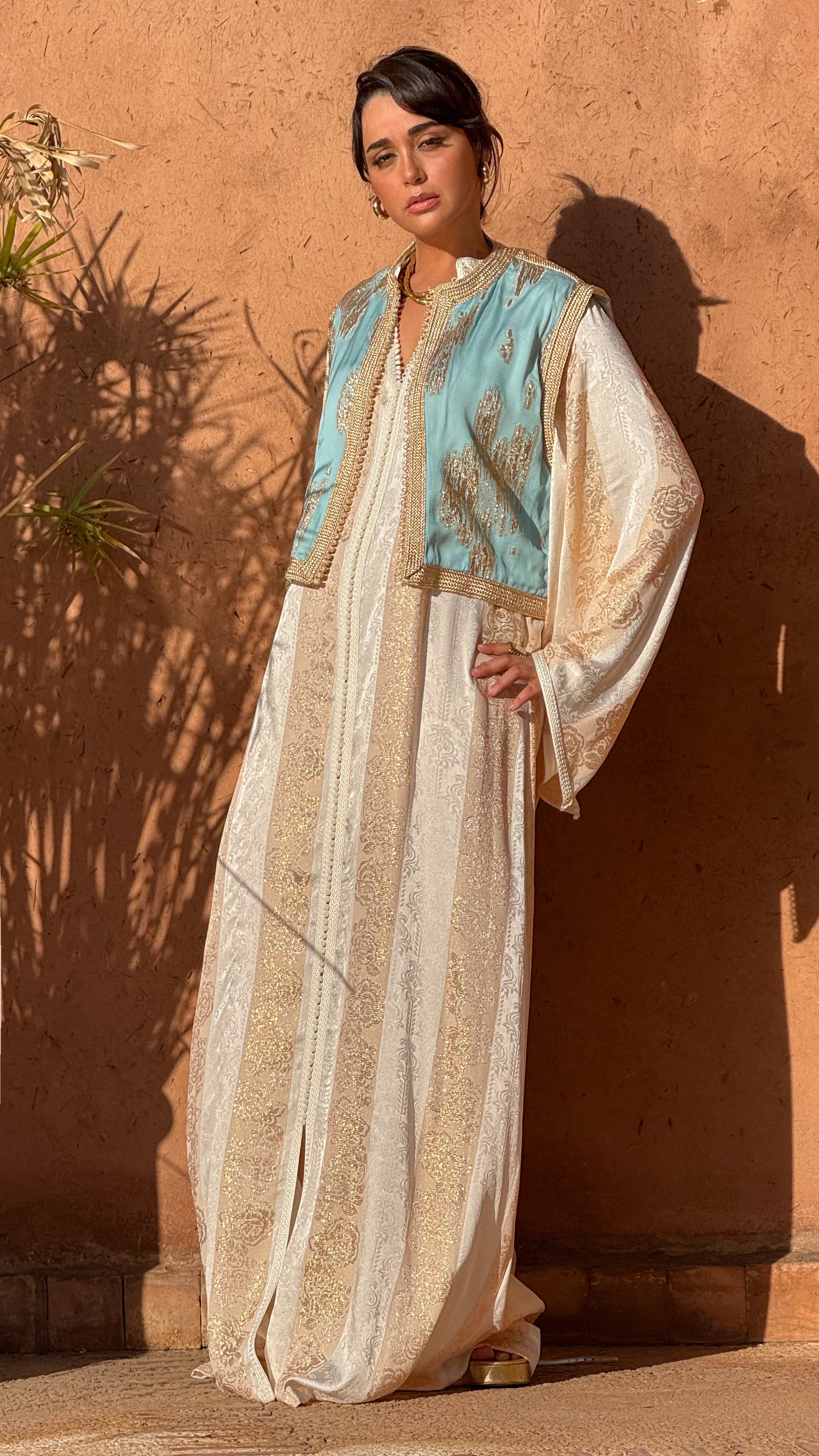 HUDA 2-PIECE KAFTAN