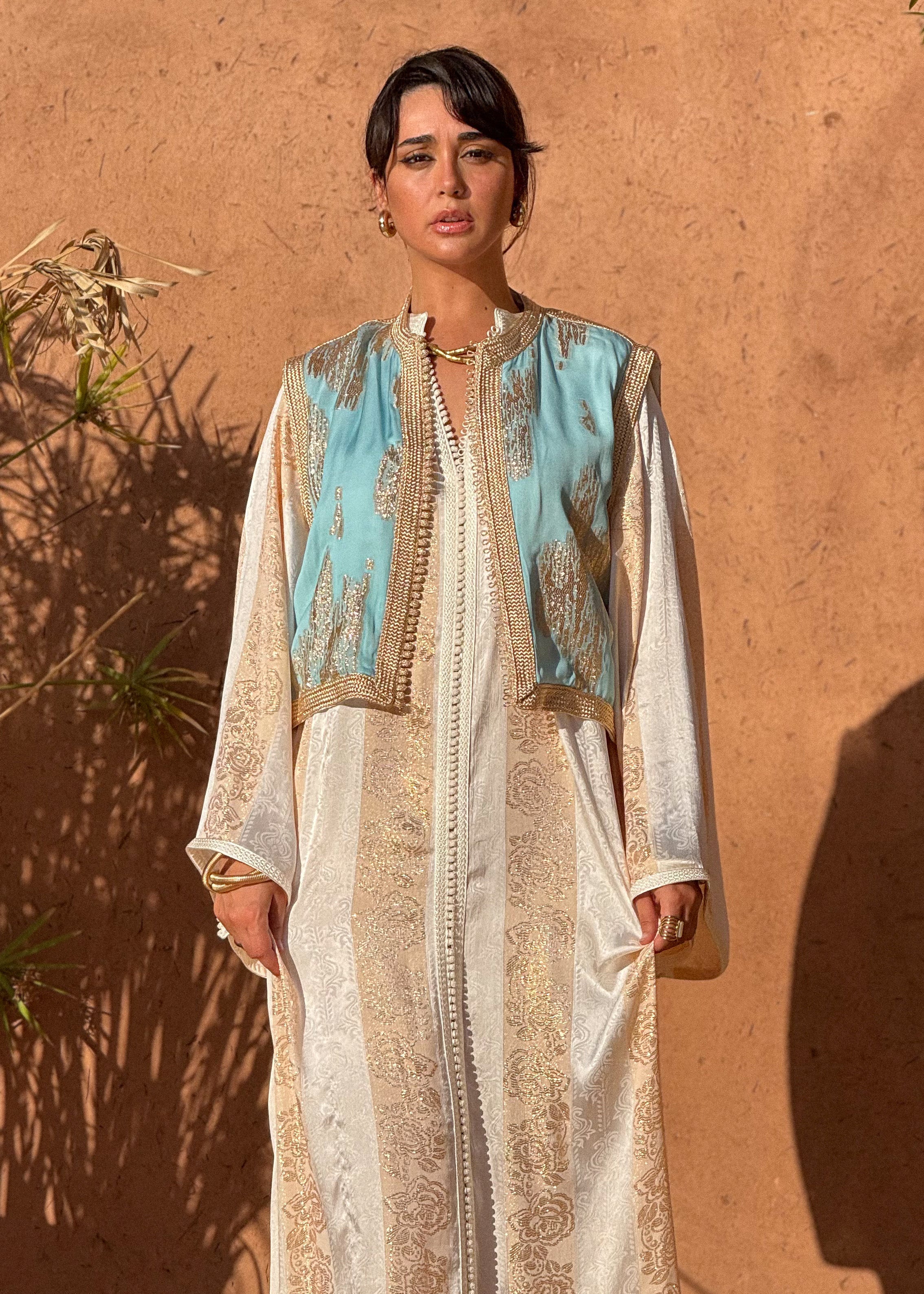 HUDA 2-PIECE KAFTAN