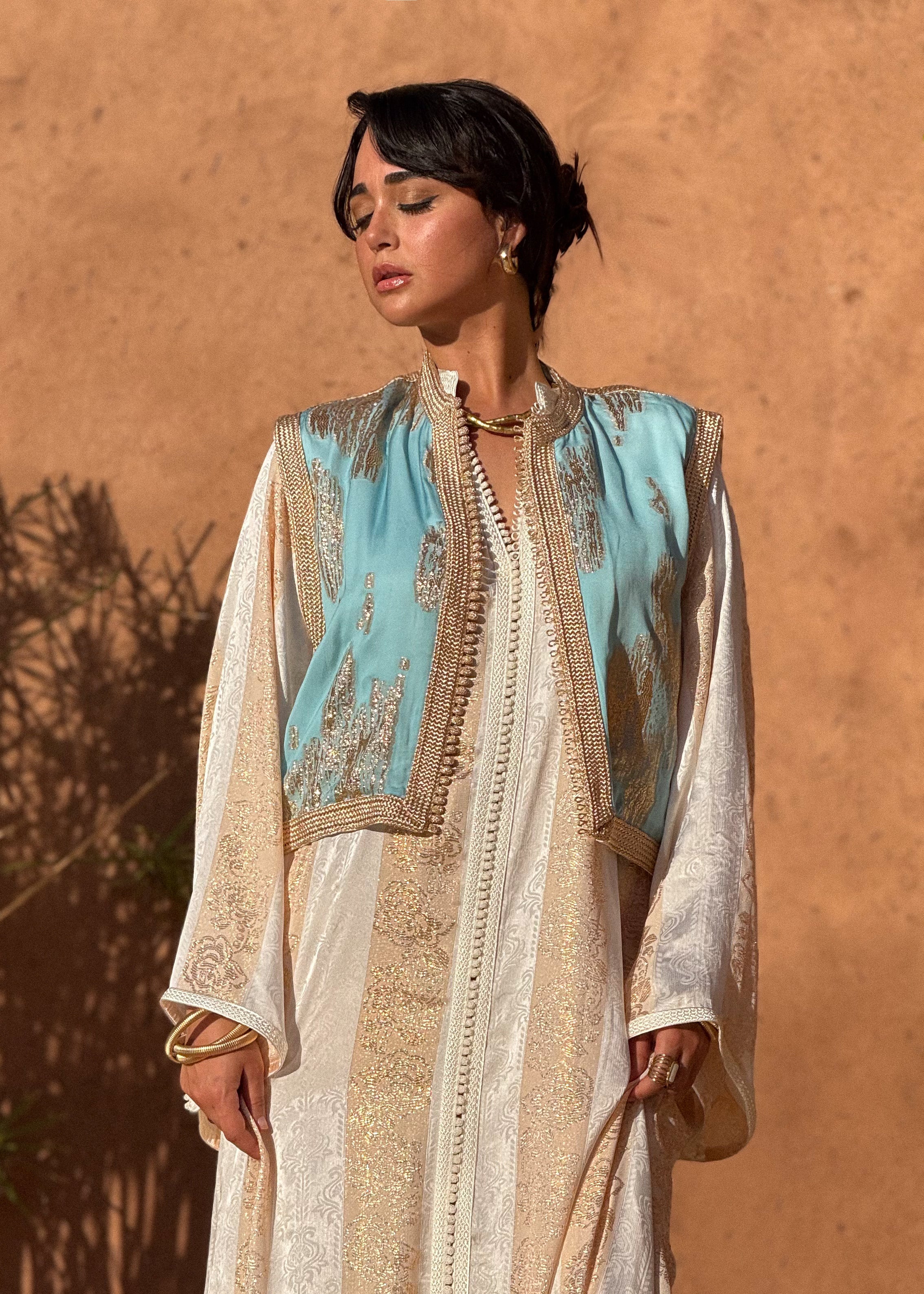 HUDA 2-PIECE KAFTAN