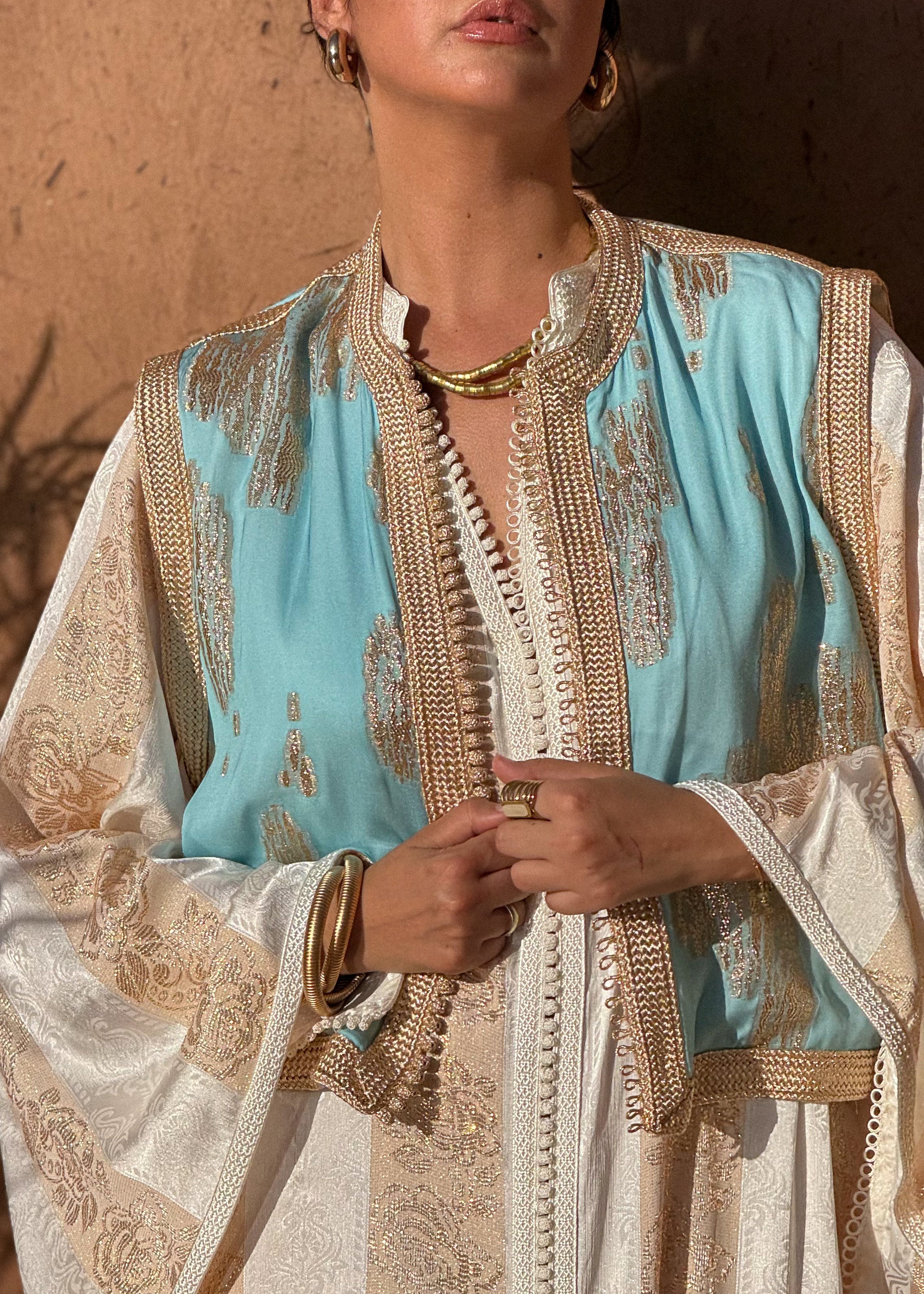 HUDA 2-PIECE KAFTAN