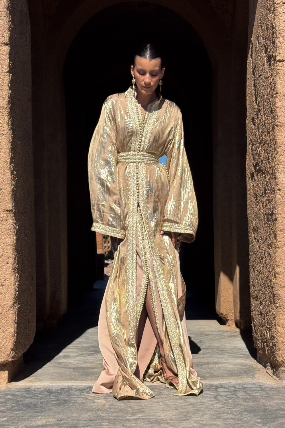 CAMELLA TWO-PIECE KAFTAN