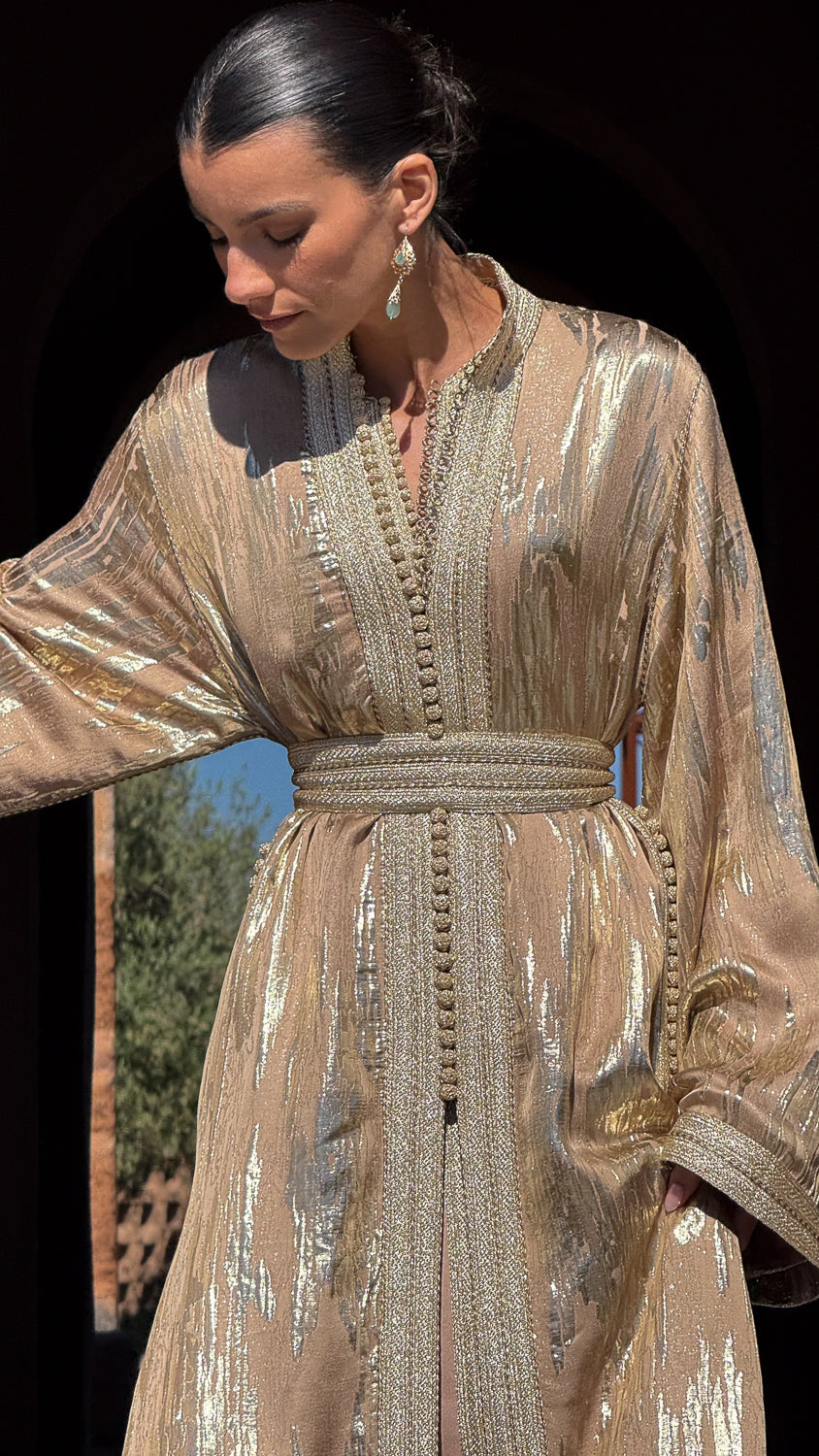CAMELLA TWO-PIECE KAFTAN