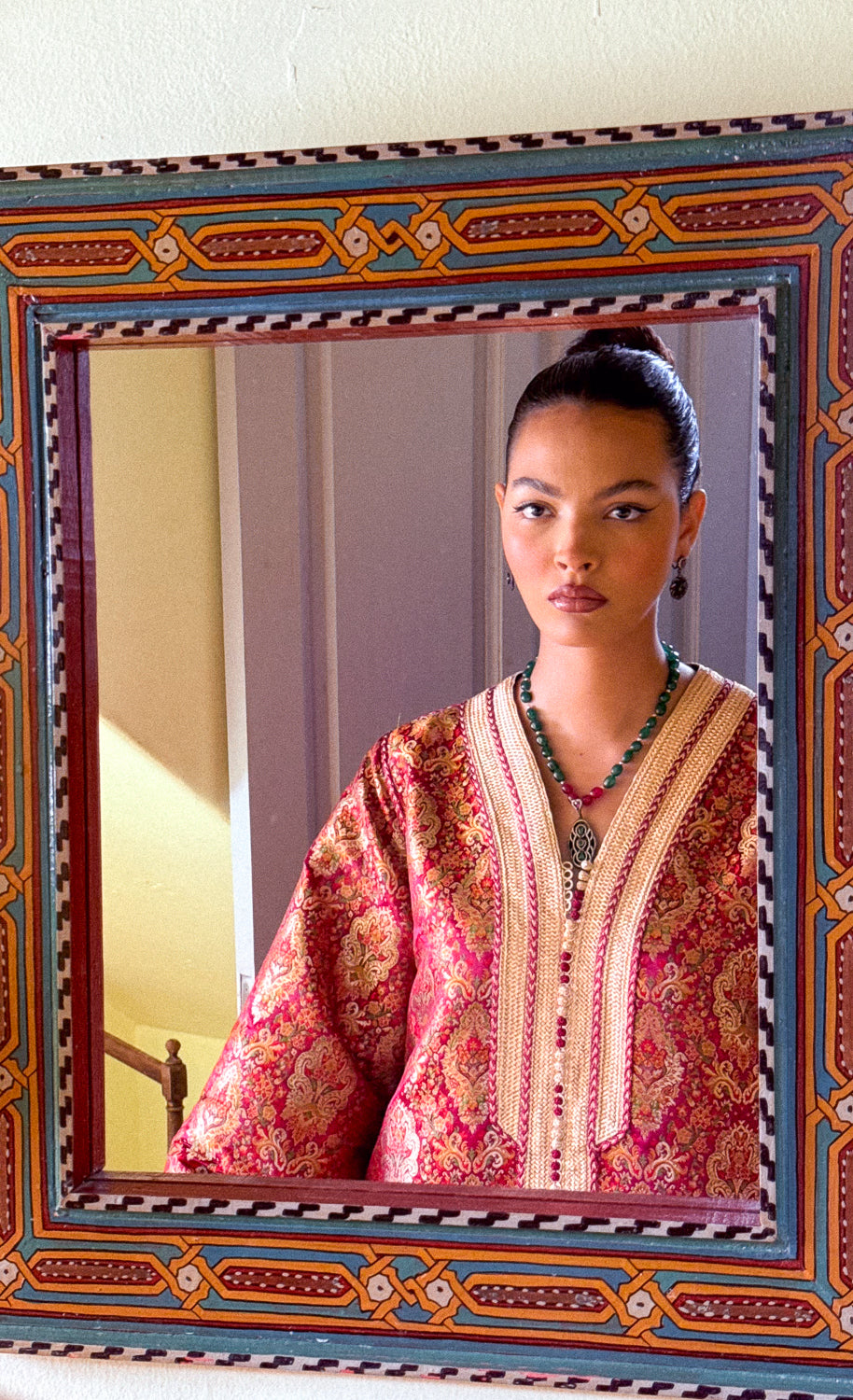 BARIKA SILK BROCADE KAFTAN