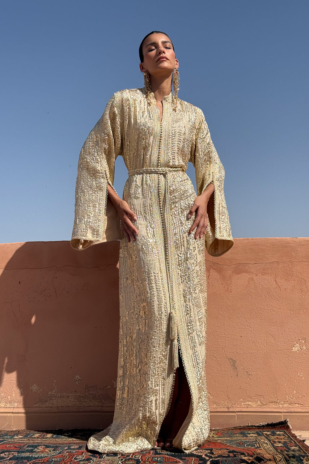 RAHIMA SILK KAFTAN