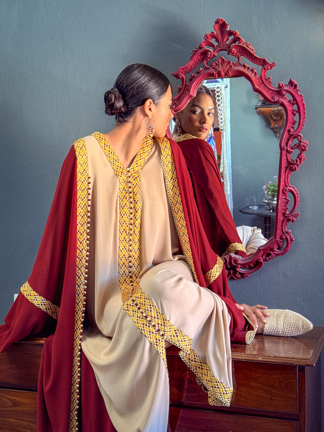 CHEMSA TWO-PIECE KAFTAN