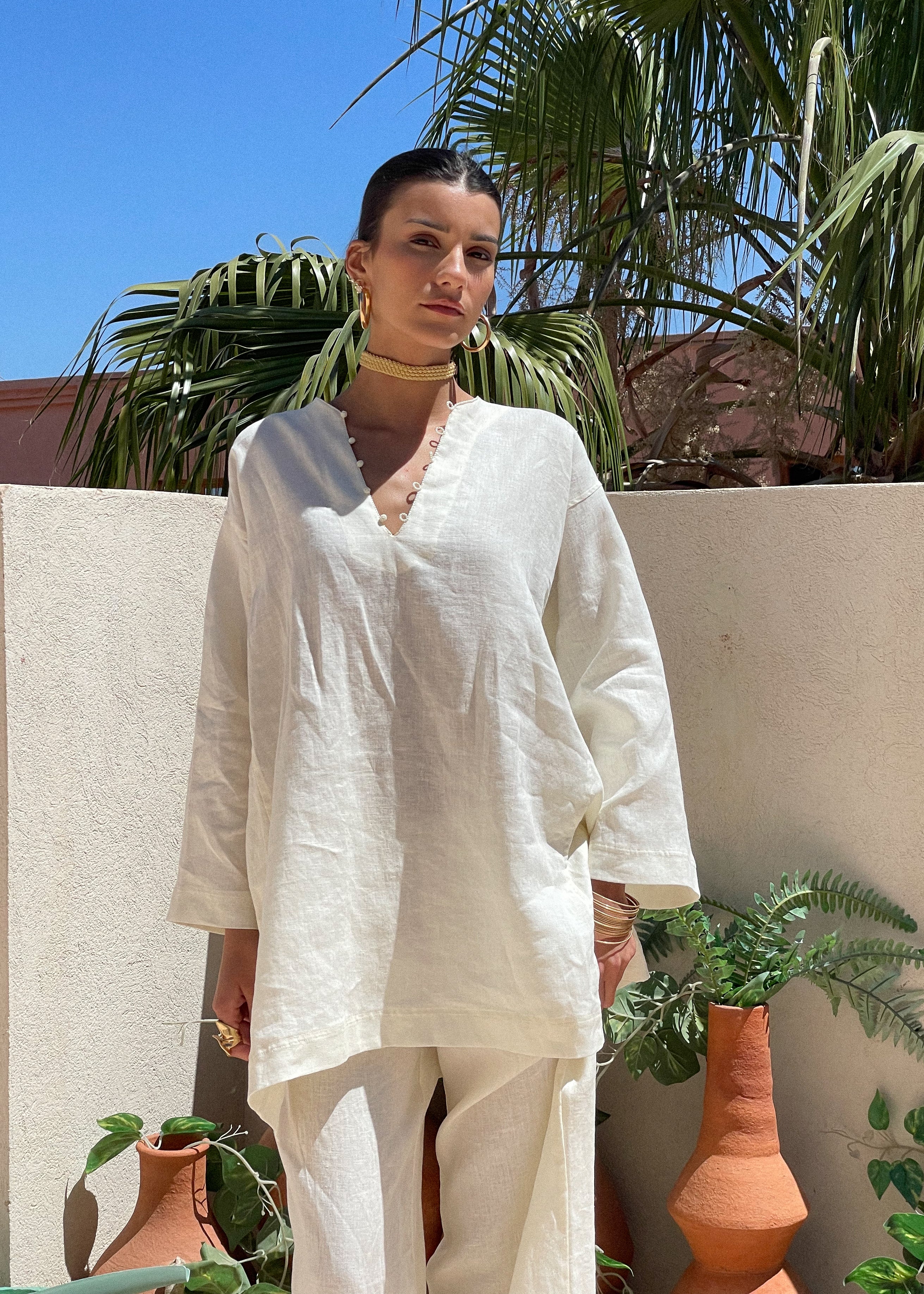 BAKHTA & BIDA LINEN MATCHING SET