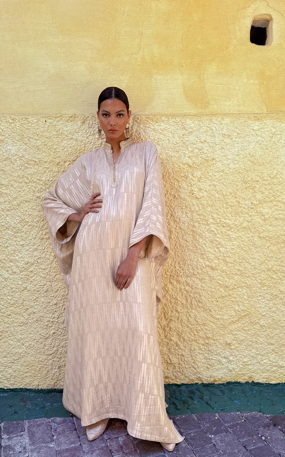 HANIA SILK KAFTAN