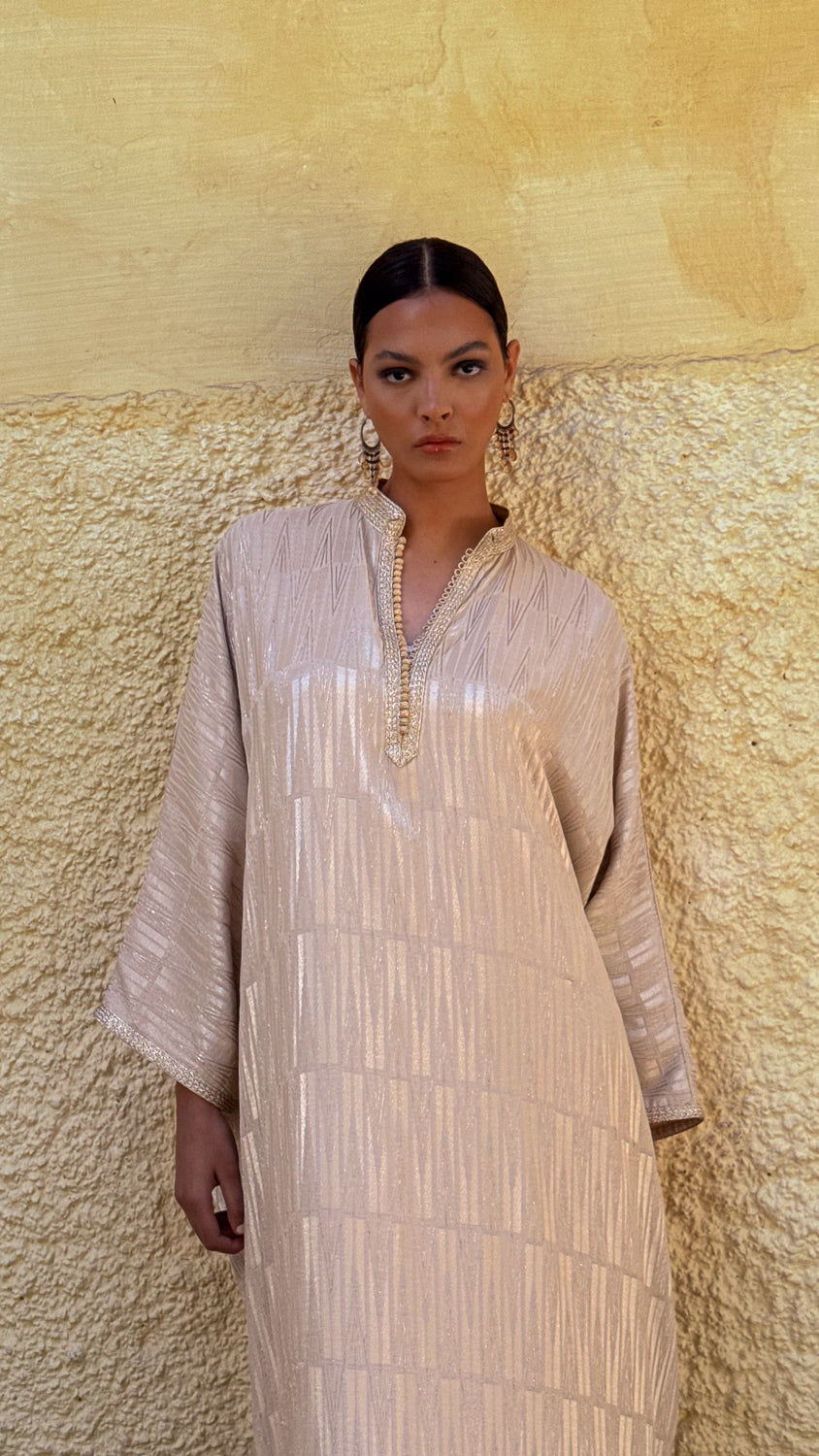 HANIA SILK KAFTAN