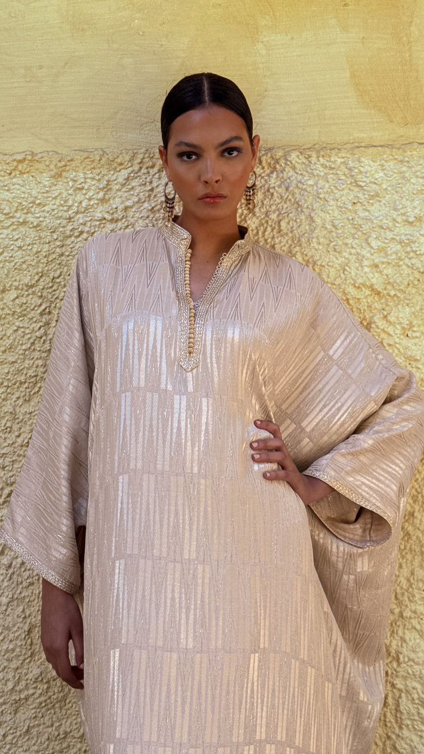 HANIA SILK KAFTAN